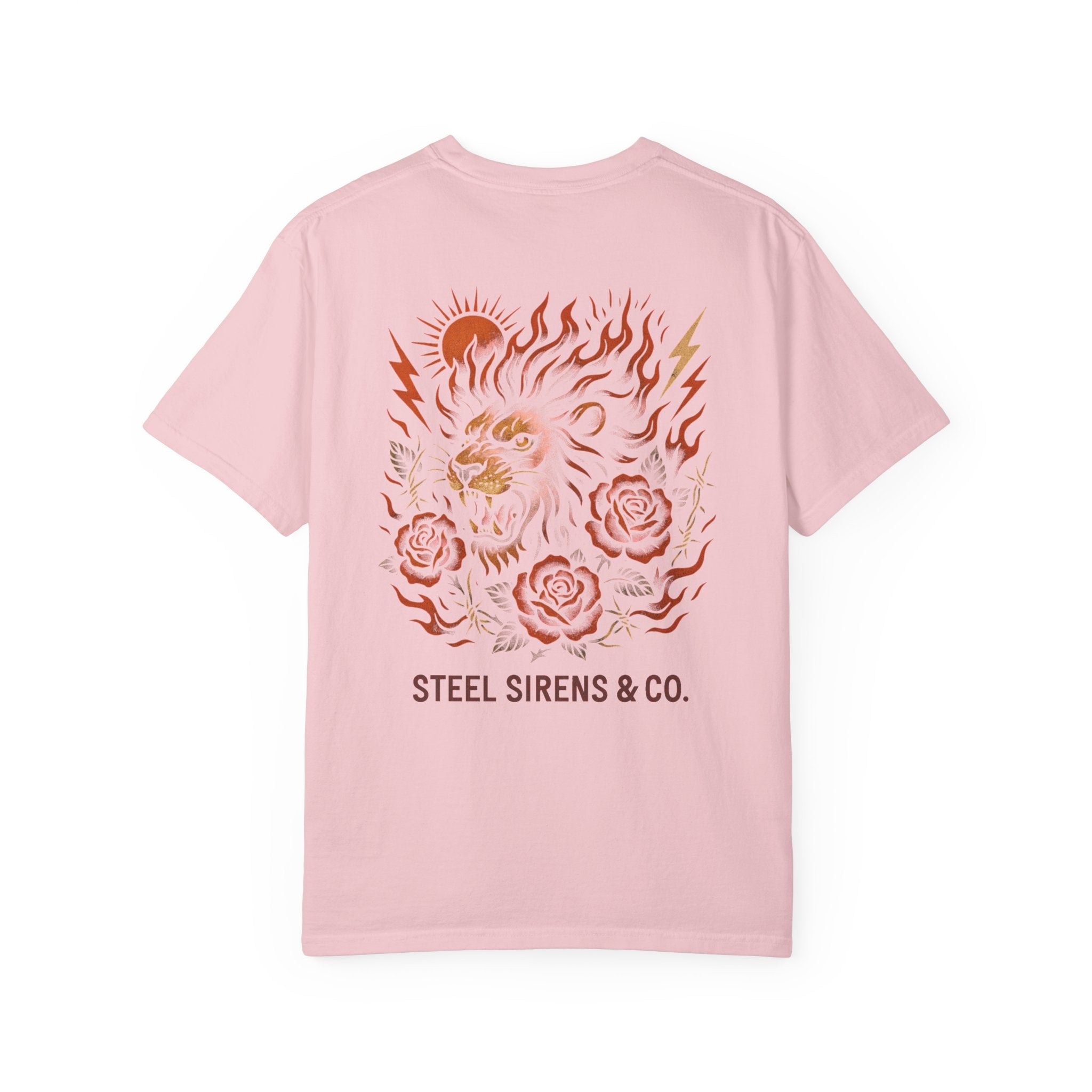 Leo Born, Fire Forged Garment-Dyed T-shirt