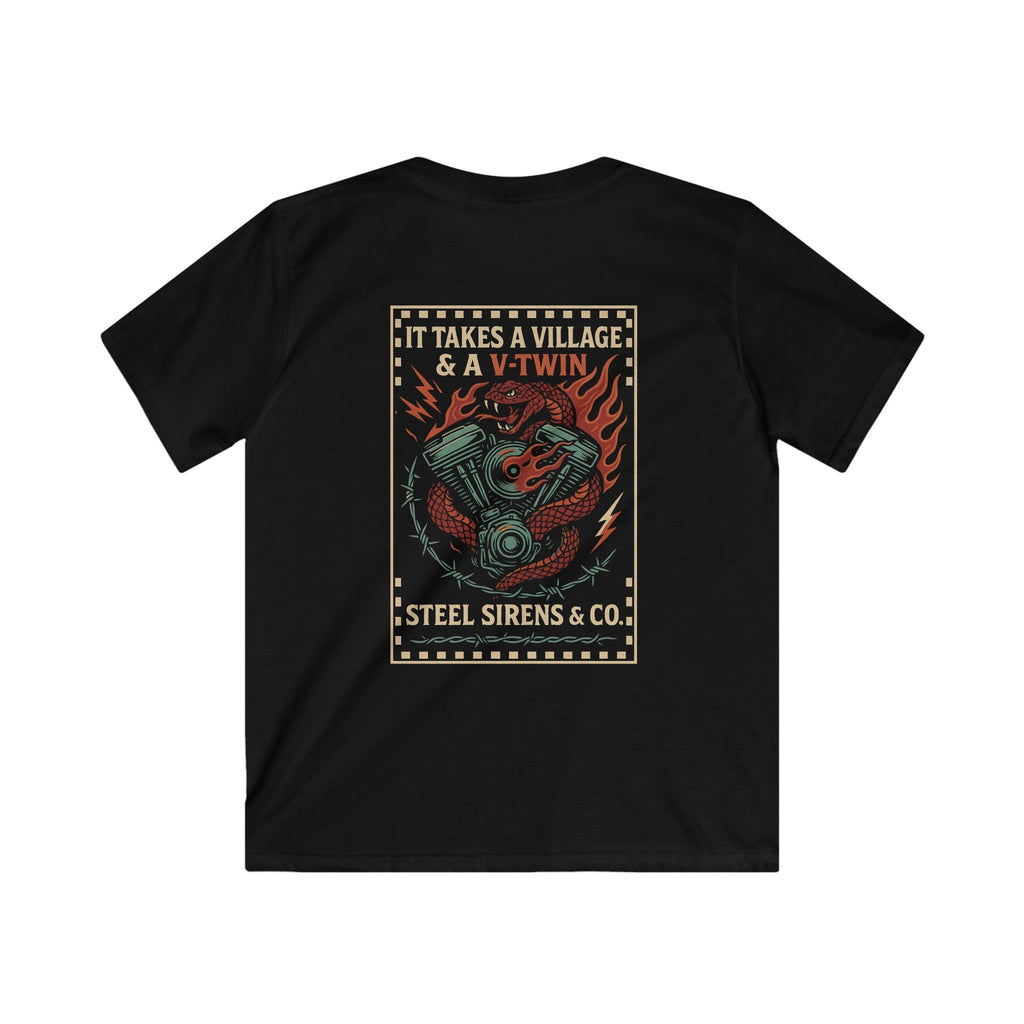 Village & V-Twin - Youth Tee