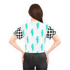 Off Track, Still Trouble crop tee