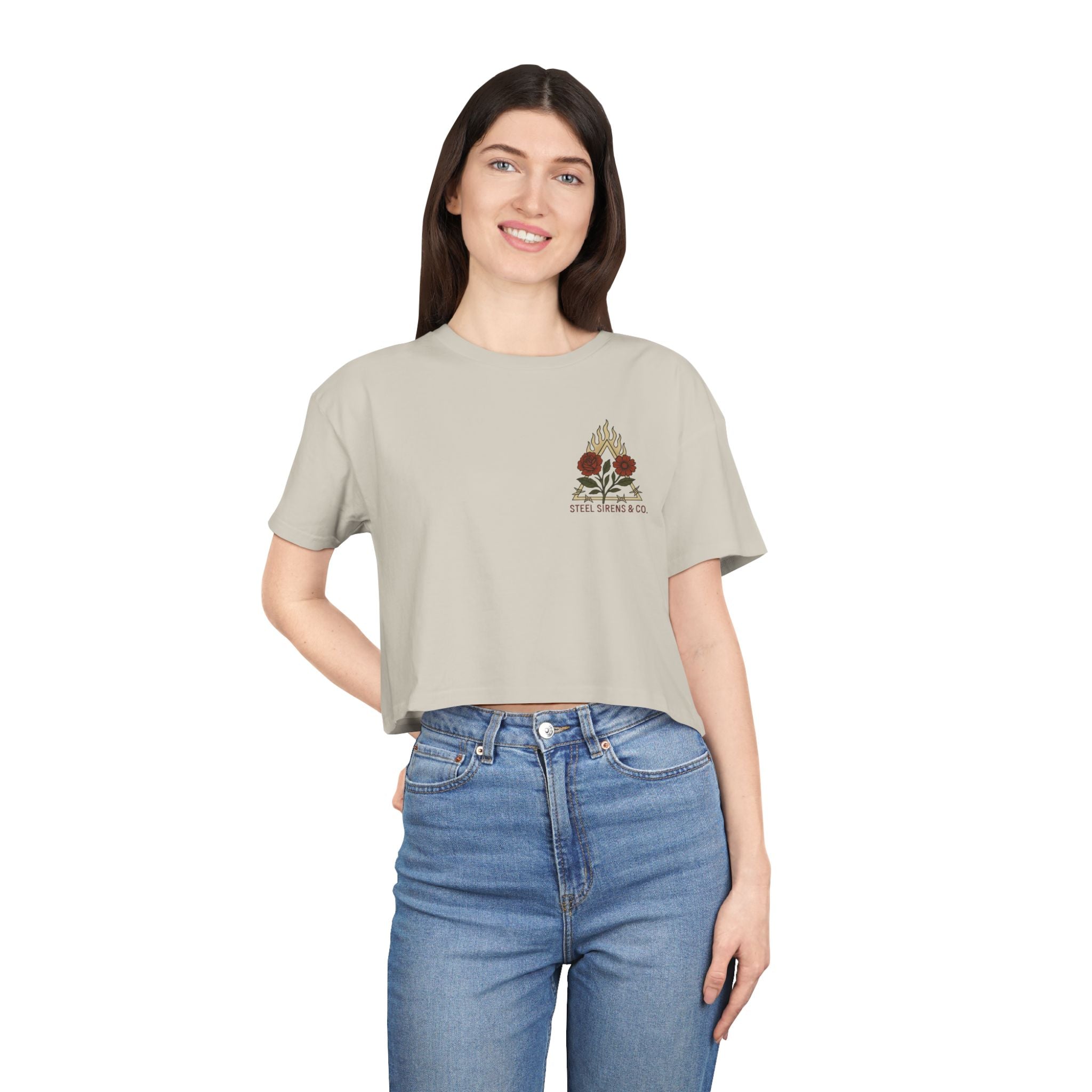 Medusa’s Kiss Cropped Tee