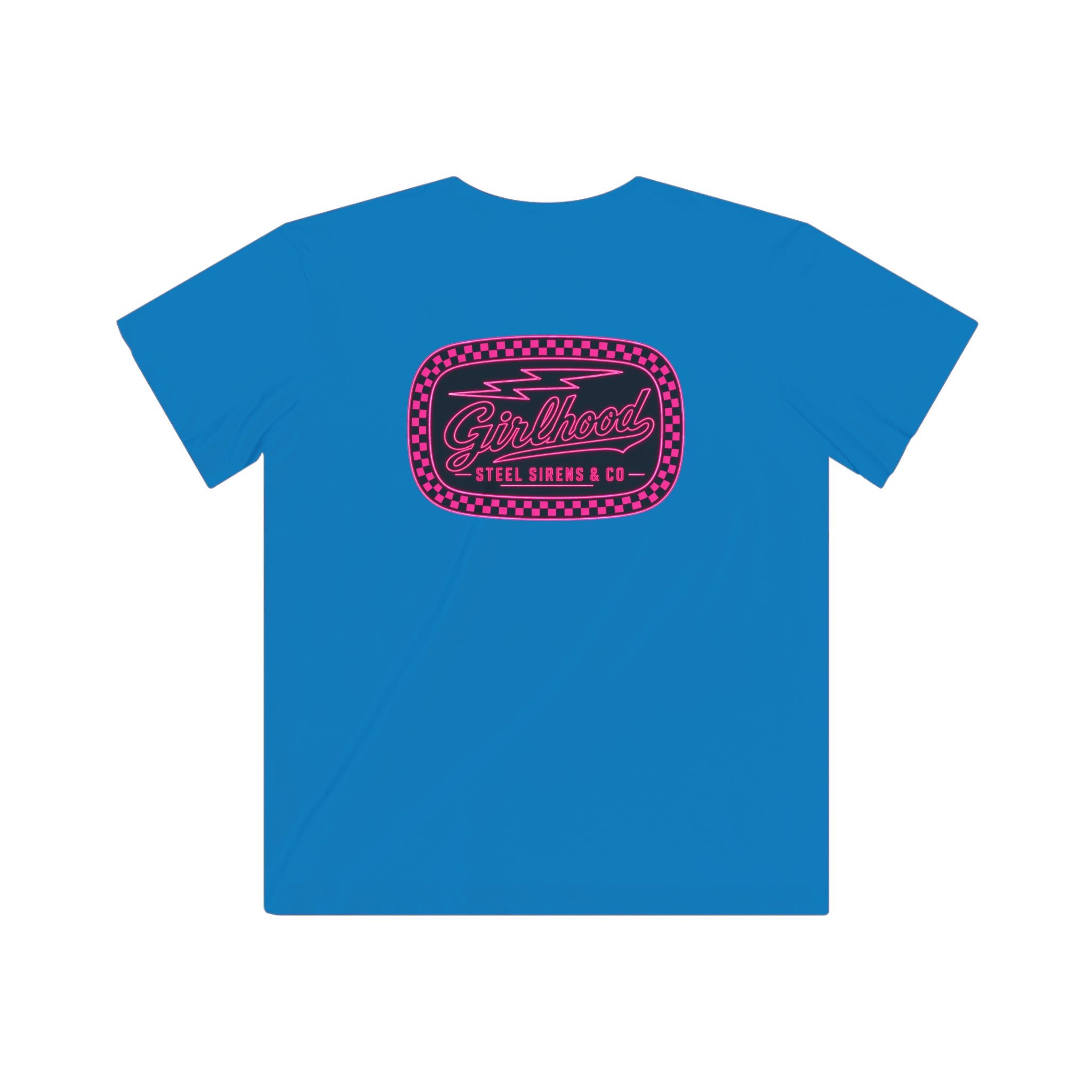 Kids Graphic Tee — Retro Pink 'Good Vibes' Logo