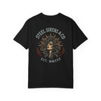 Steel Sirens & Co. Graphic T-Shirt — Medusa-Inspired Retro Logo Tee