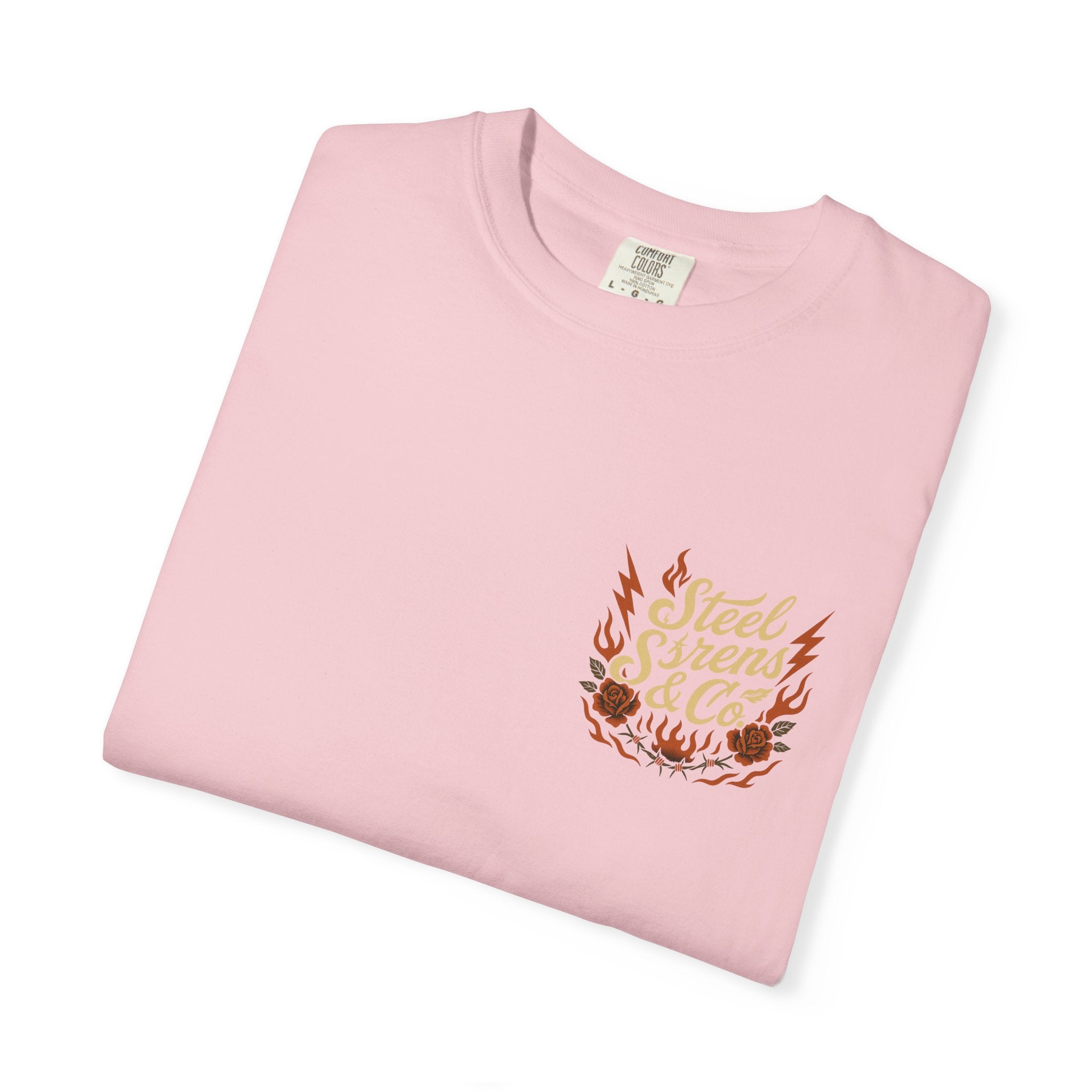 Leo Born, Fire Forged Garment-Dyed T-shirt