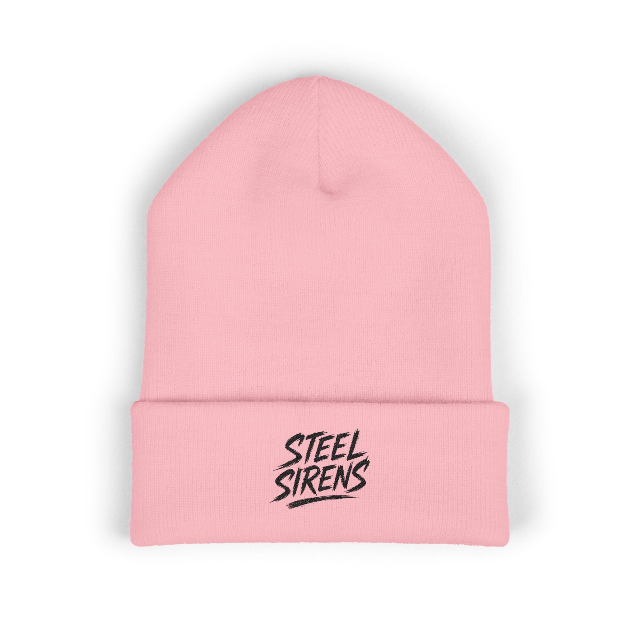 Steel Sirens Embroidered Cuffed Beanie