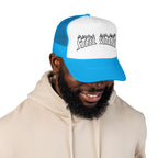 Flaming Steel Sirens Embroidered Trucker Hat