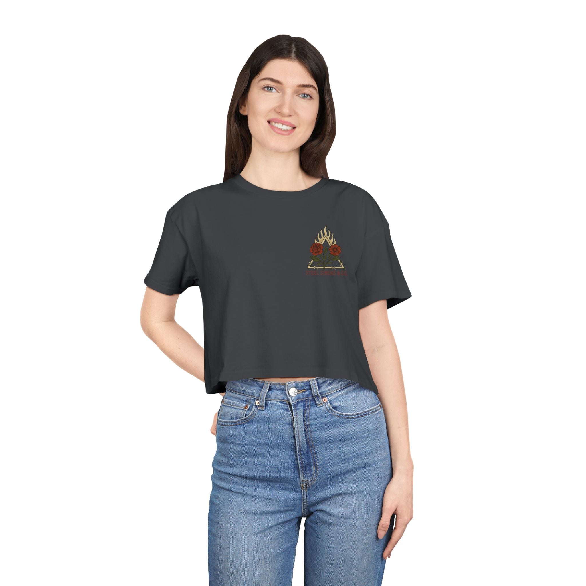Medusa’s Kiss Cropped Tee