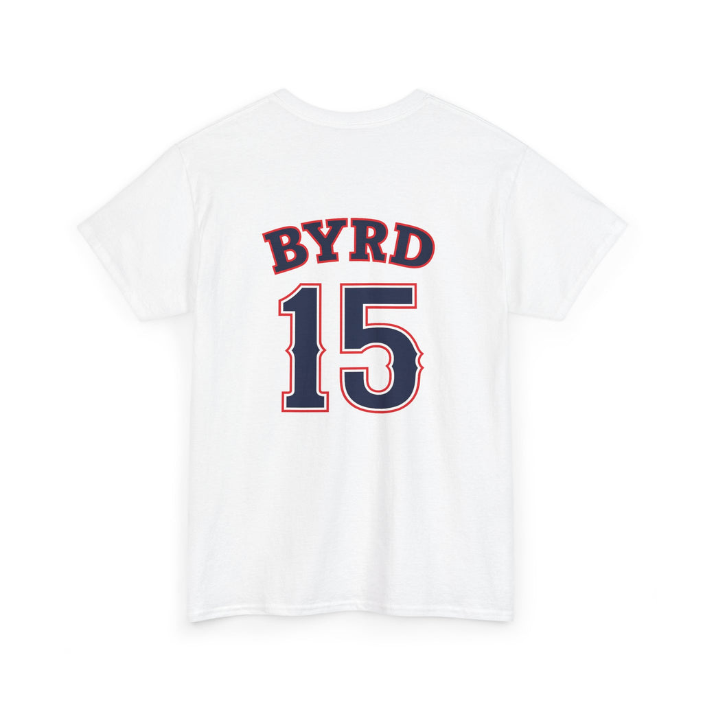 Red Sox Baseball Tee — Winston Logo & BYRD 15 Jersey Back