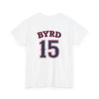 Red Sox Baseball Tee — Winston Logo & BYRD 15 Jersey Back