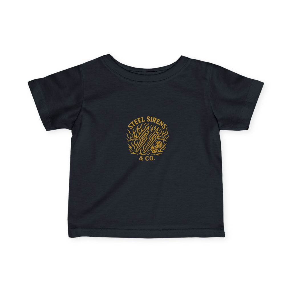 No Traction Just Action Infant Tee