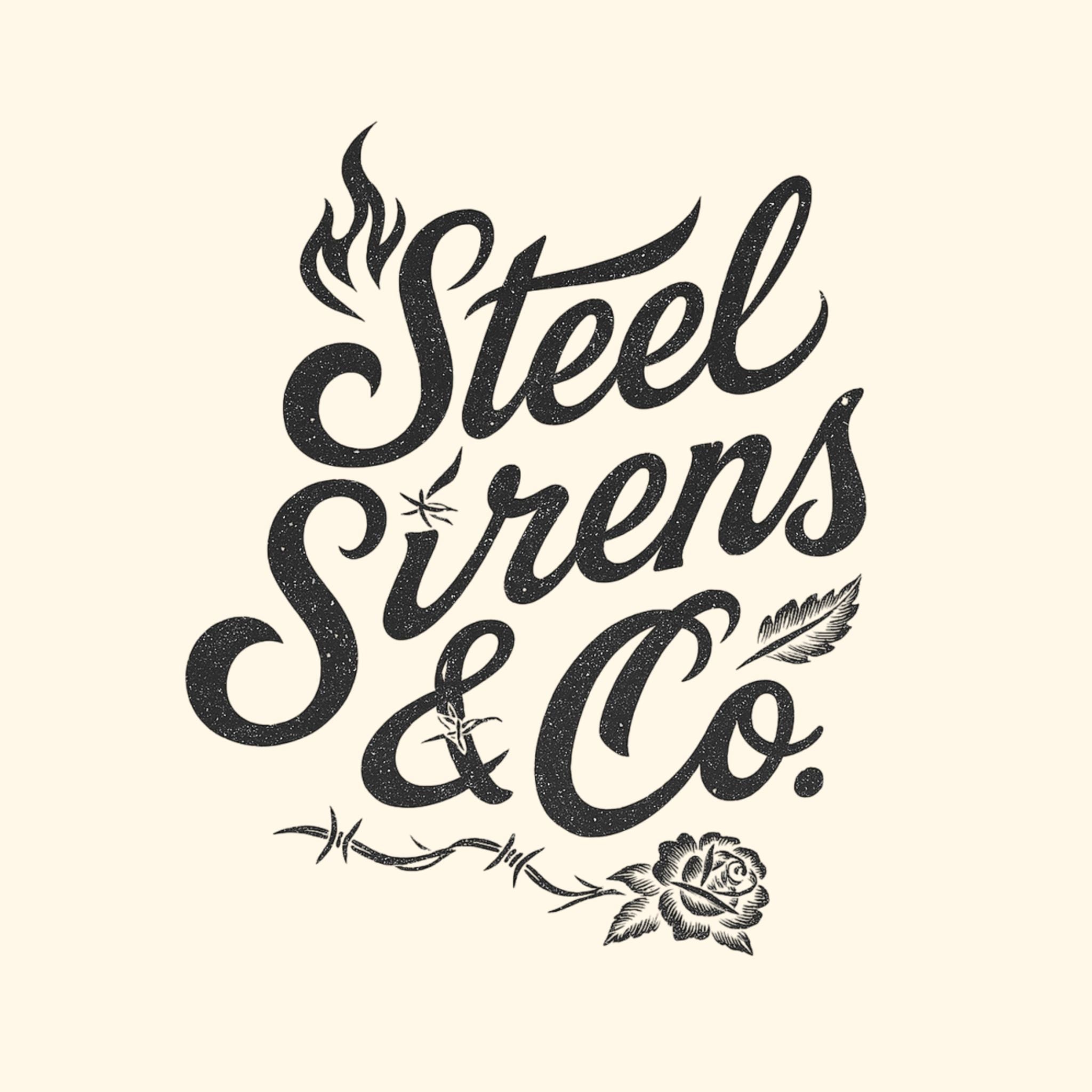 Embroidered Explorer Sling Bag — Steel Sirens & Co. Logo Crossbody