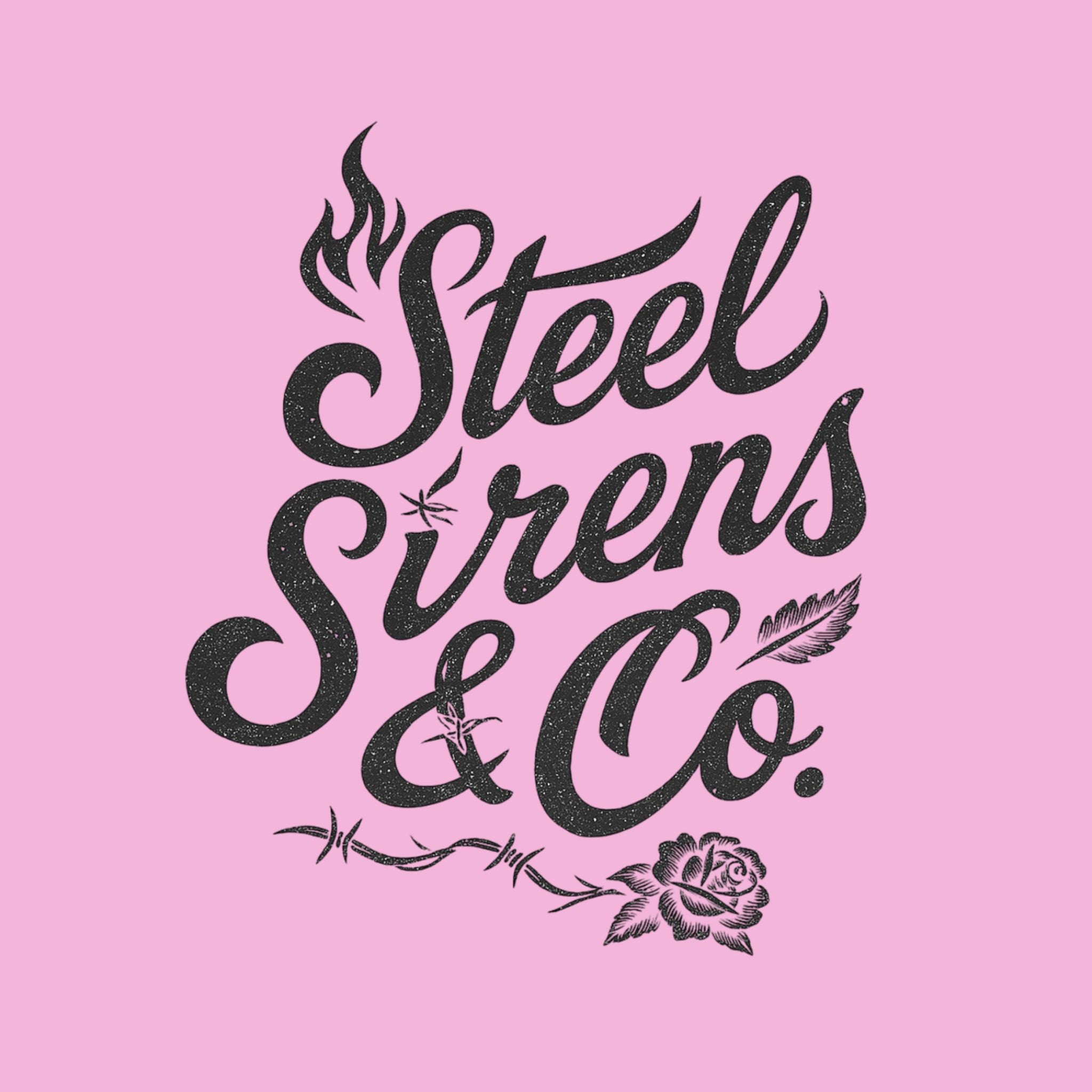 Embroidered Explorer Sling Bag — Steel Sirens & Co. Logo Crossbody