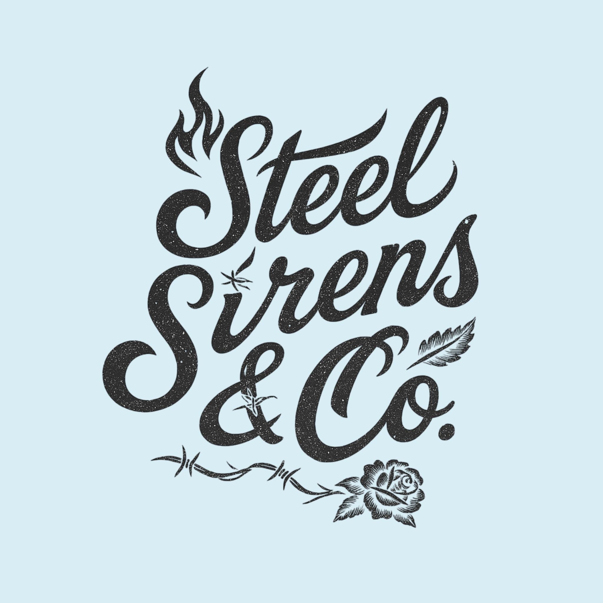 Embroidered Explorer Sling Bag — Steel Sirens & Co. Logo Crossbody