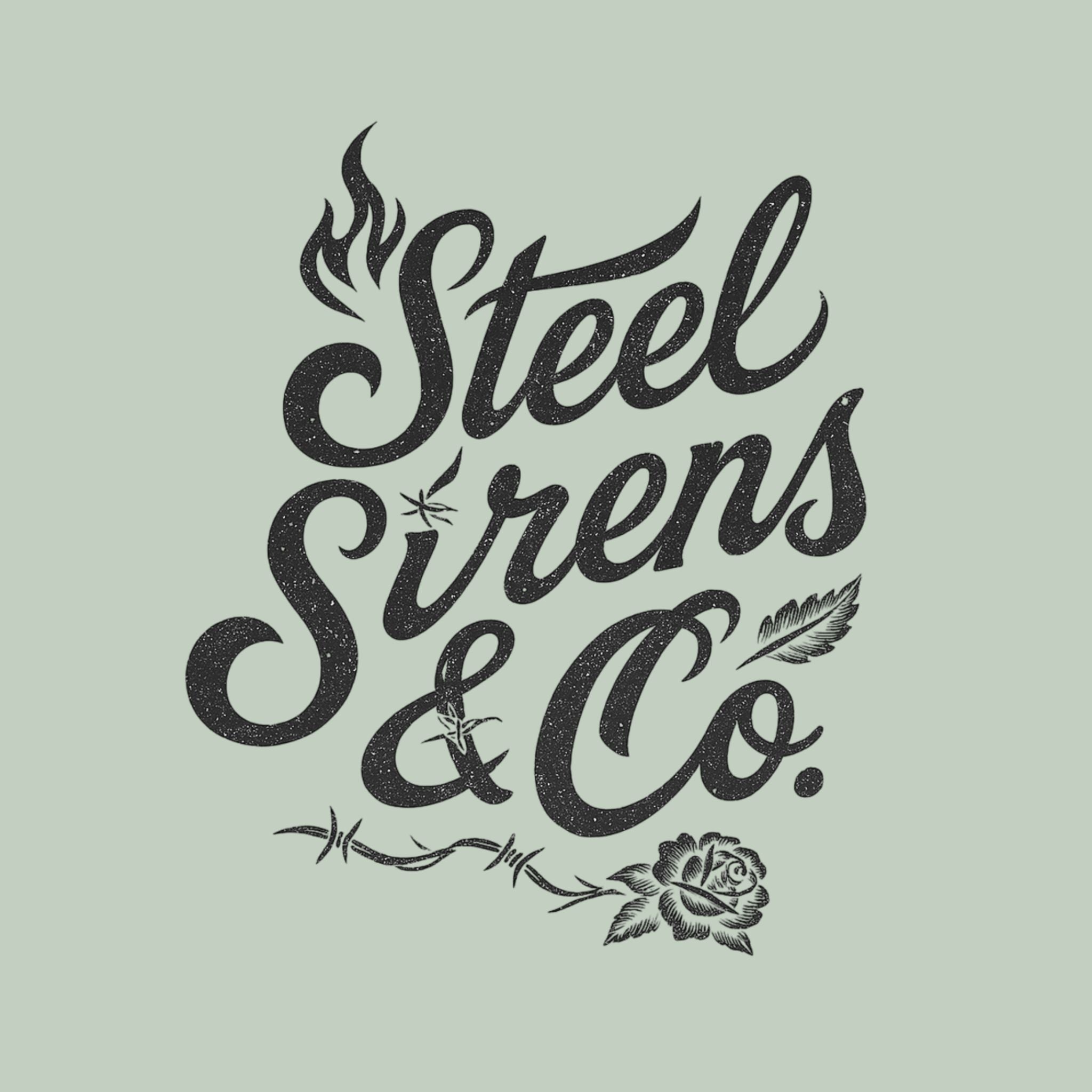 Embroidered Explorer Sling Bag — Steel Sirens & Co. Logo Crossbody