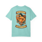 Steel Sirens Garment-Dyed T-shirt, Vintage Style Tee, Beach Apparel, Unisex Graphic Shirt, Casual Summer Wear