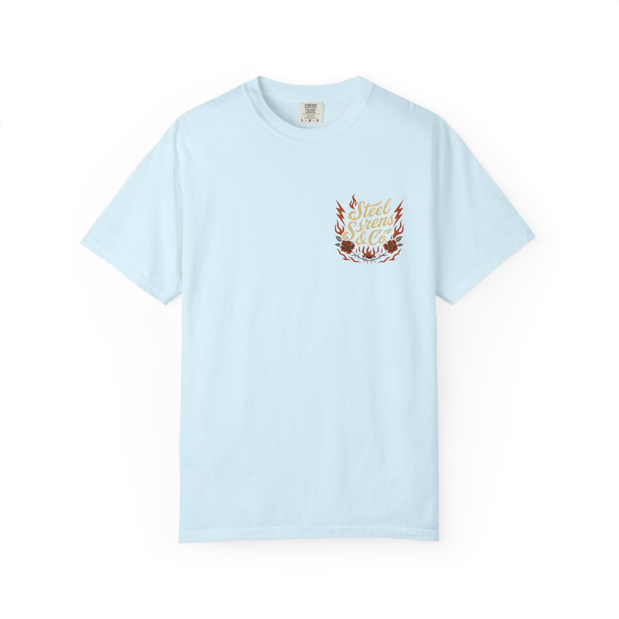 Leo Born, Fire Forged Garment-Dyed T-shirt