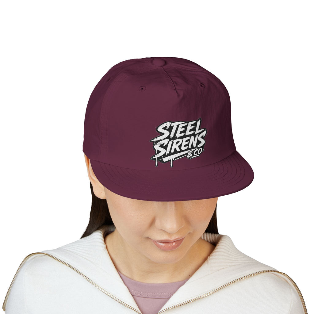 Surf Cap — Steel Sirens Script Logo Hat