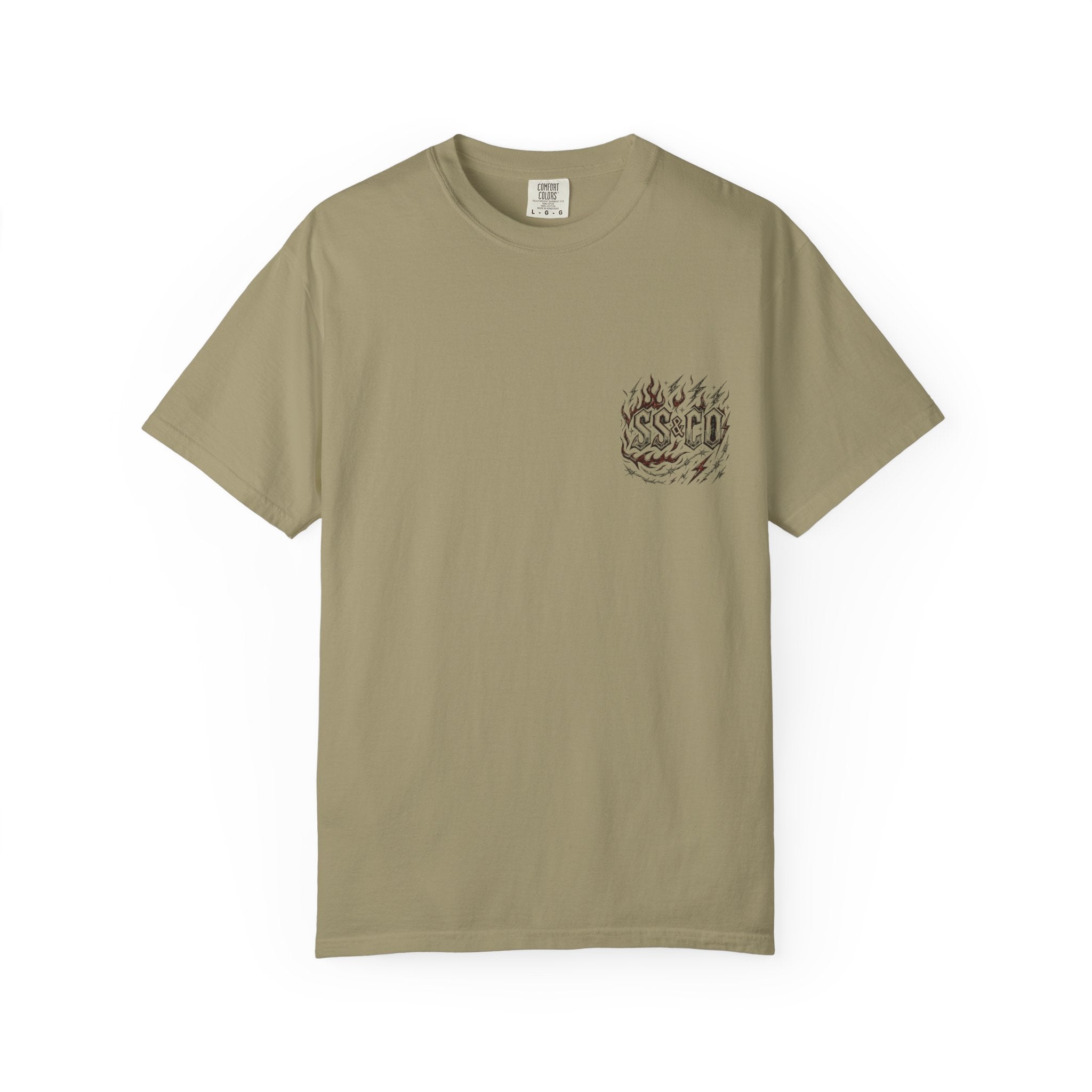 Karma Skull T-Shirt — "Chrome Won’t Save You From Karma" Moto Graphic Tee