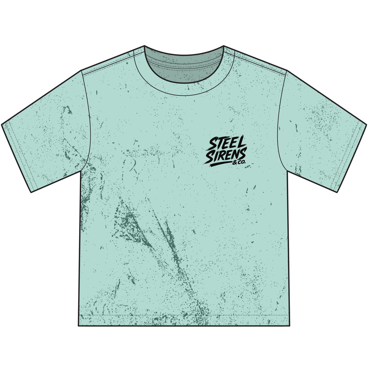 Raised by Steel Youth Comfort Colors Tee