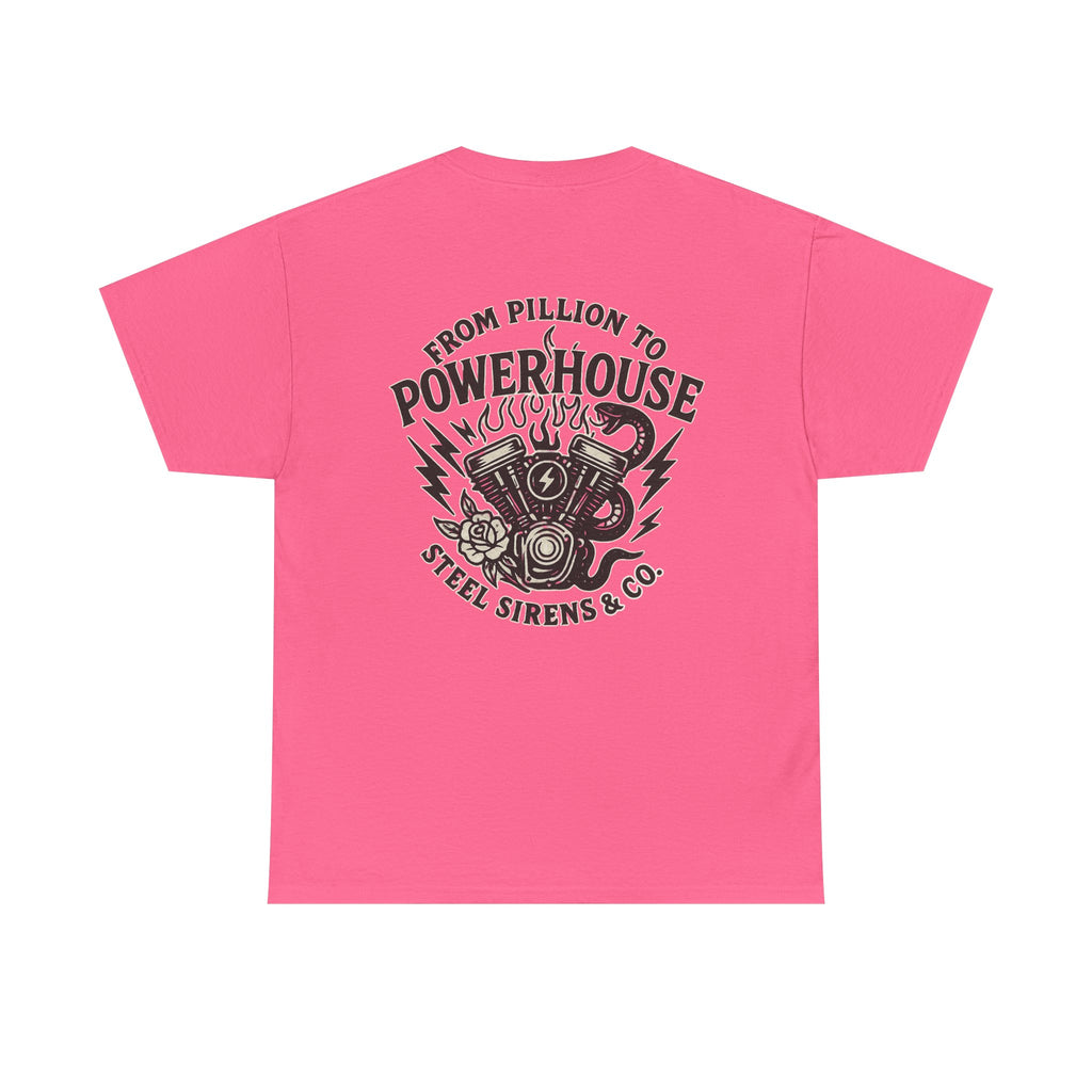 Pillion to Powerhouse Tee
