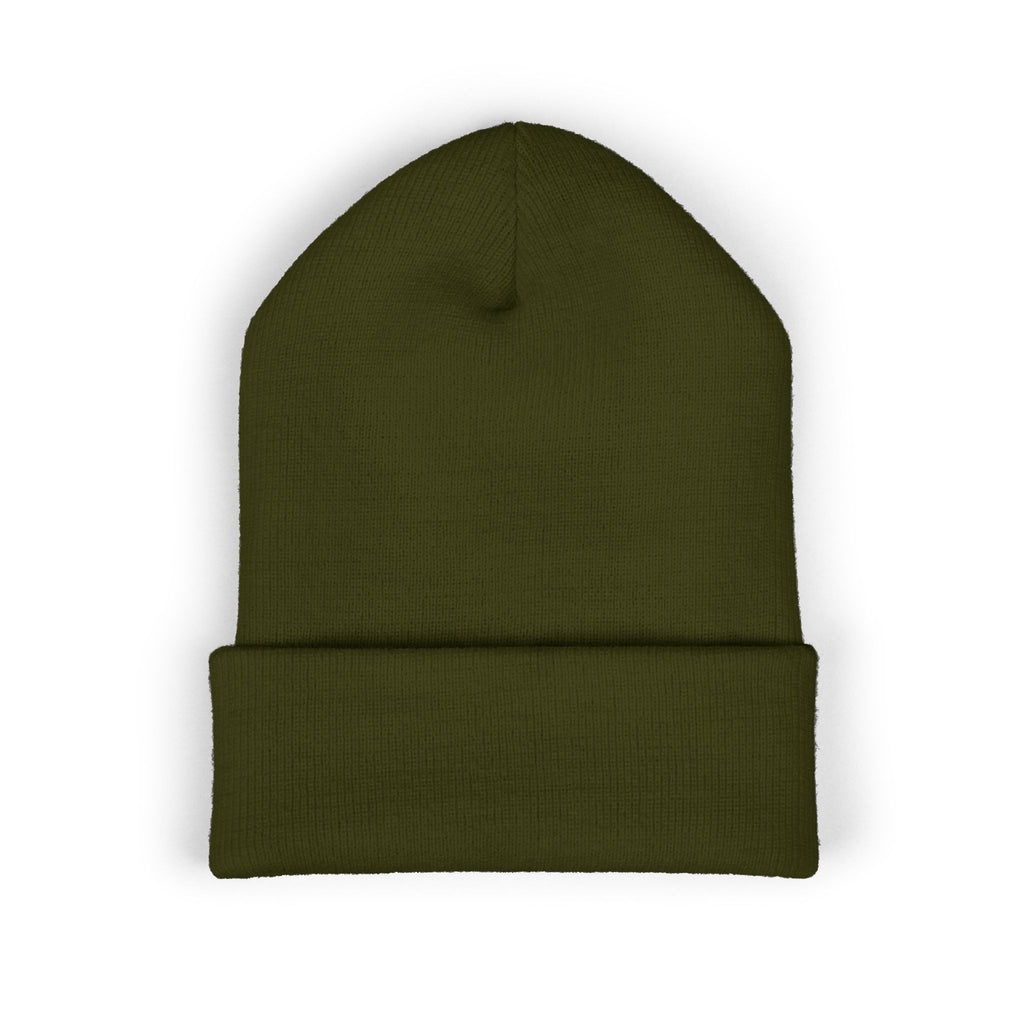 Steel Sirens Flame Crest Embroidered Beanie
