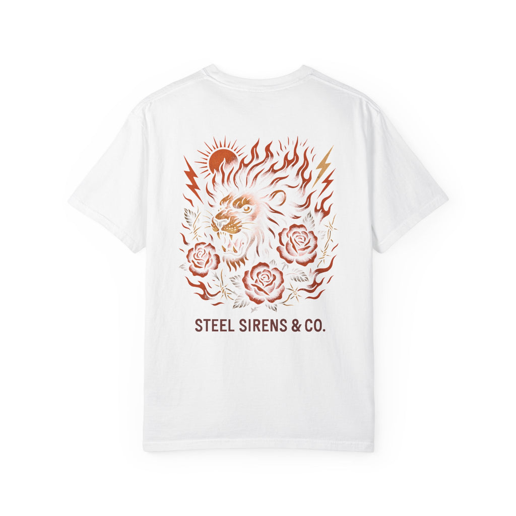 Leo Born, Fire Forged Garment-Dyed T-shirt