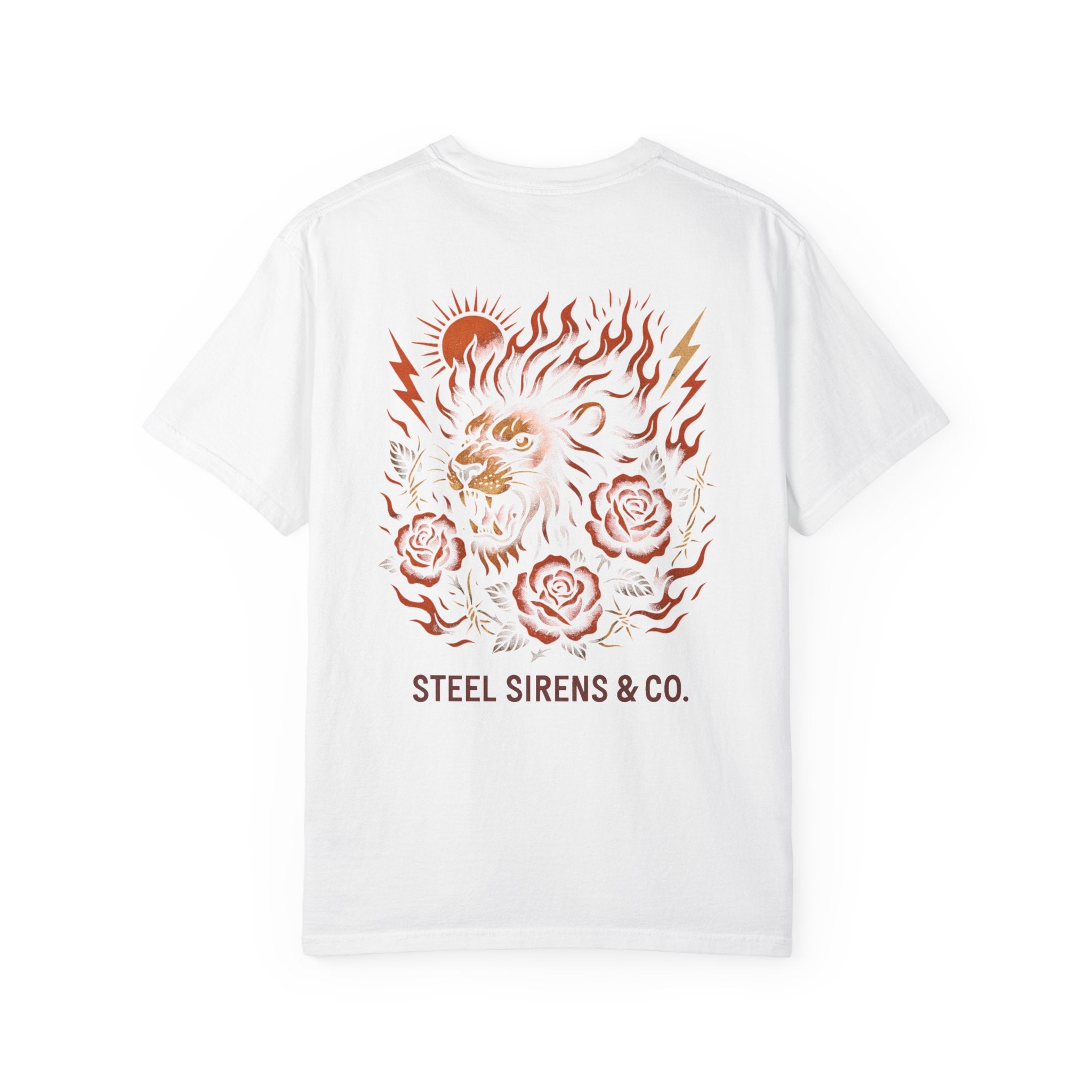 Leo Born, Fire Forged Garment-Dyed T-shirt