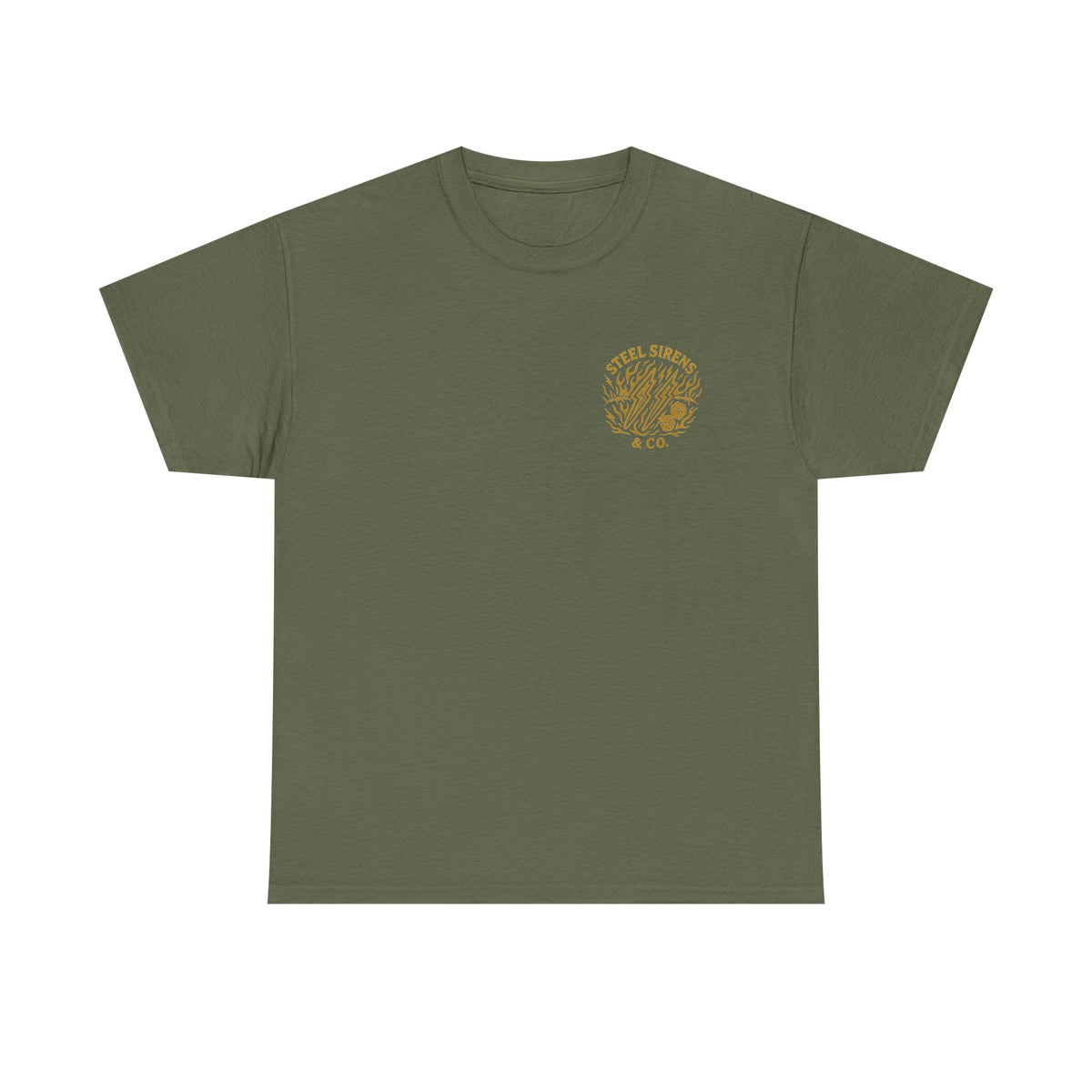 No Traction Just Action Adult Tee