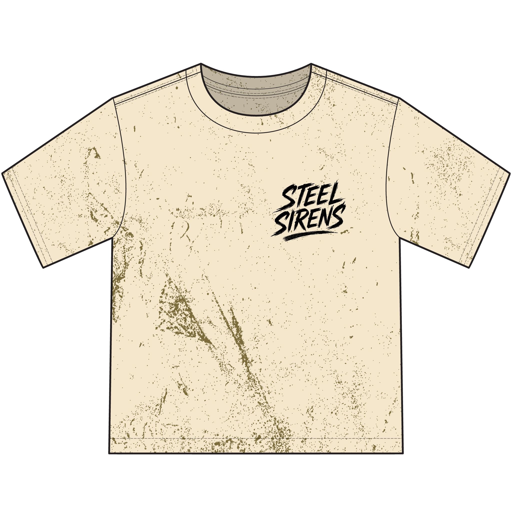 Steel Sirens Youth T‑Shirt — Vintage Dagger & Roses Graphic Tee