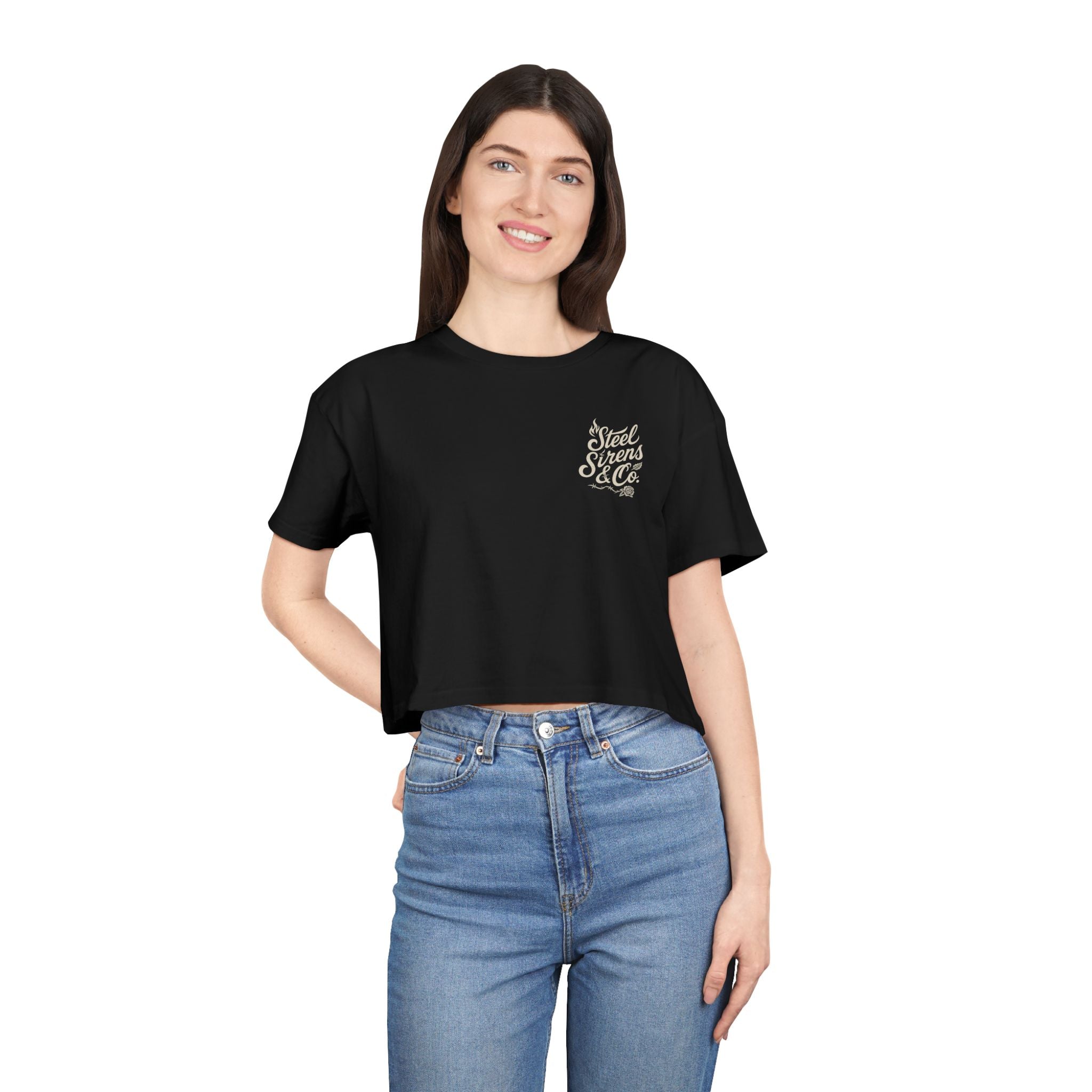Classic Medusa Cropped Tee