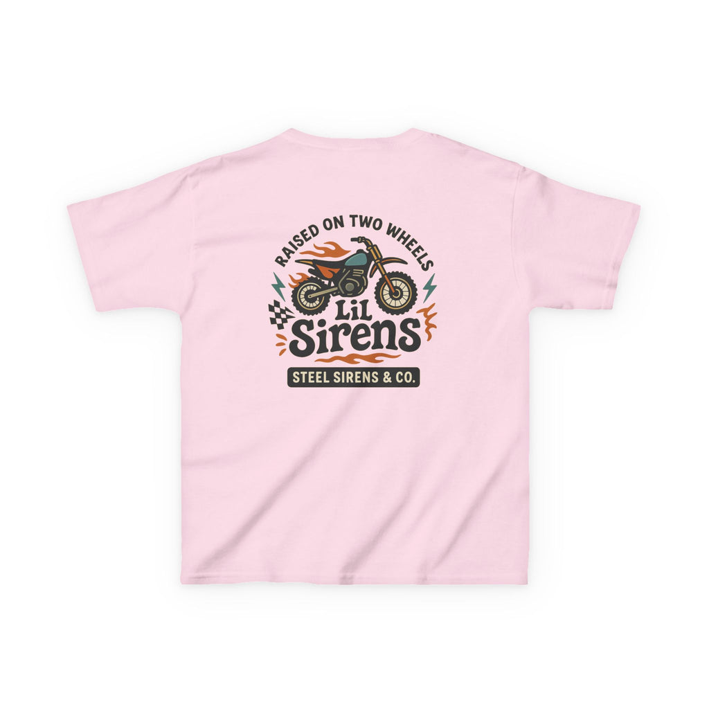 Raised on Two Wheels Youth Tee