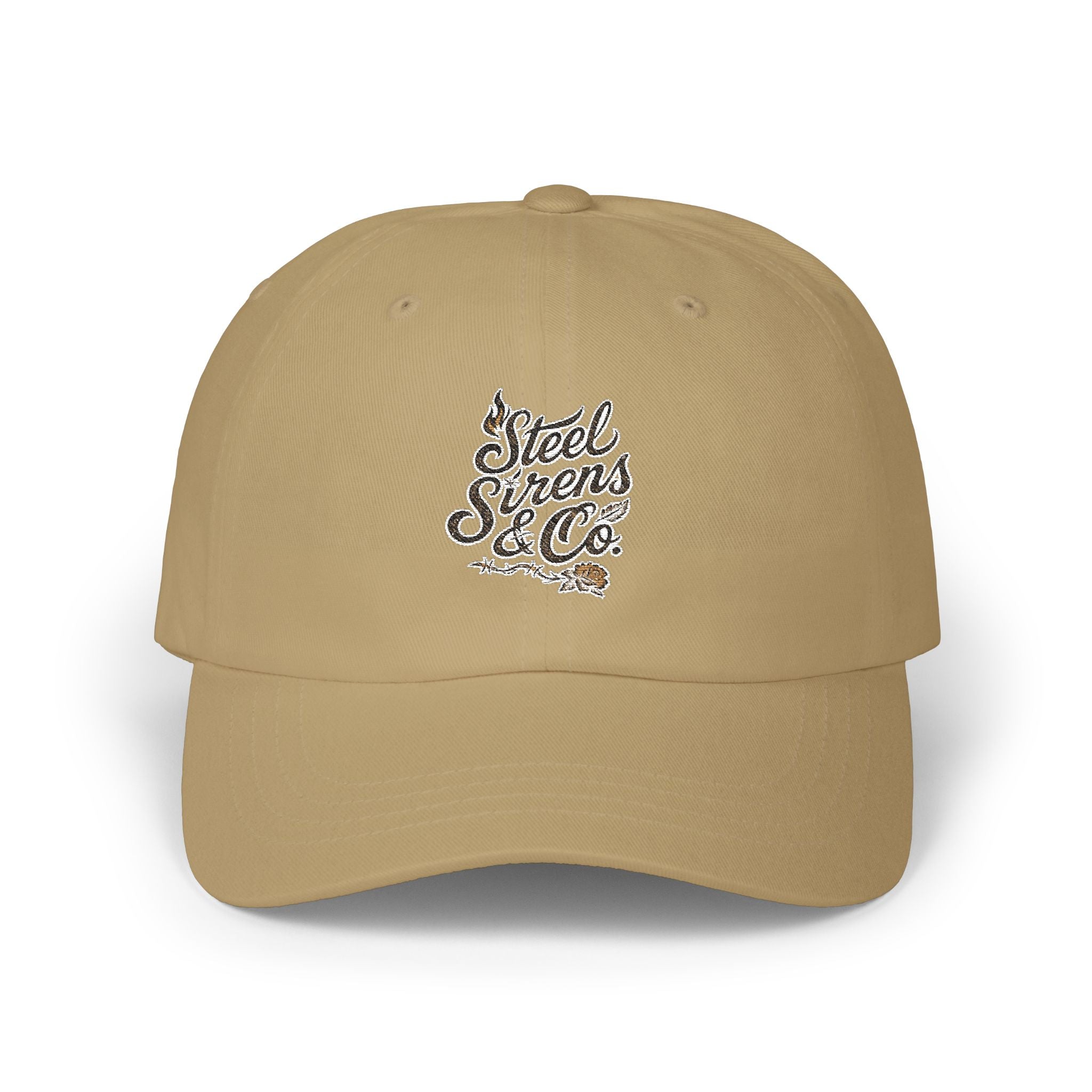 Dad Cap — 'Steel Sirens & Co.' Embroidered Logo Hat