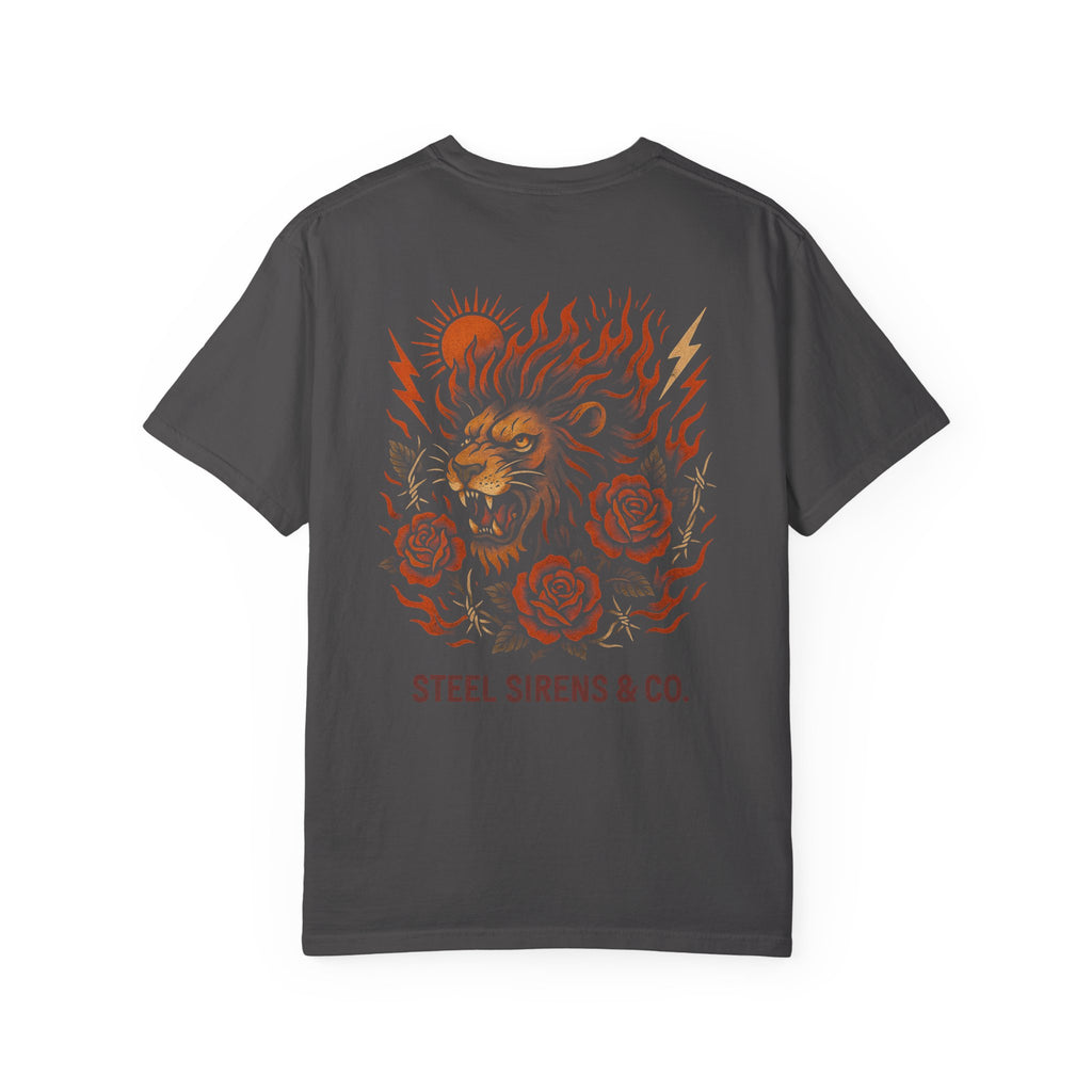 Leo Born, Fire Forged Garment-Dyed T-shirt