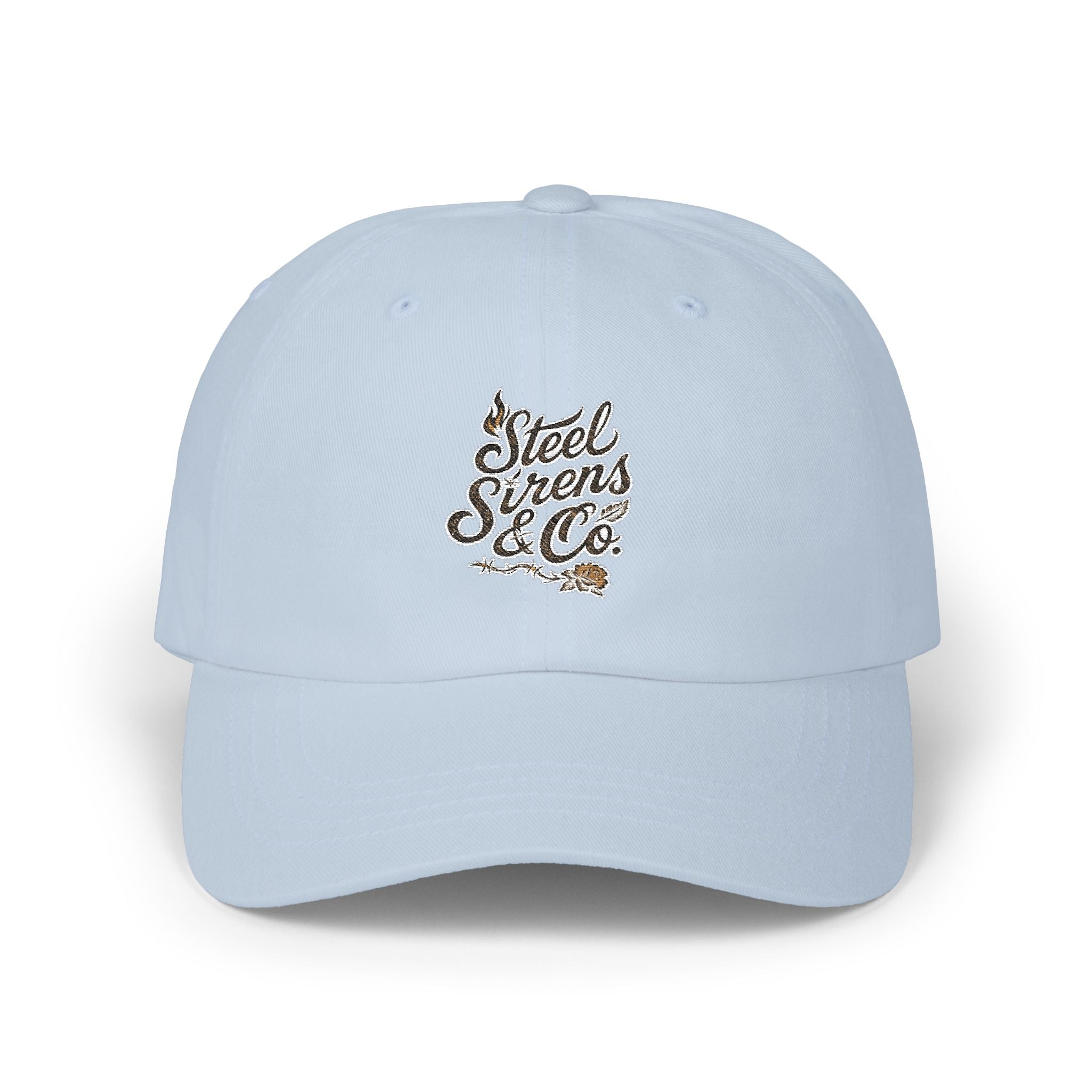Dad Cap — 'Steel Sirens & Co.' Embroidered Logo Hat