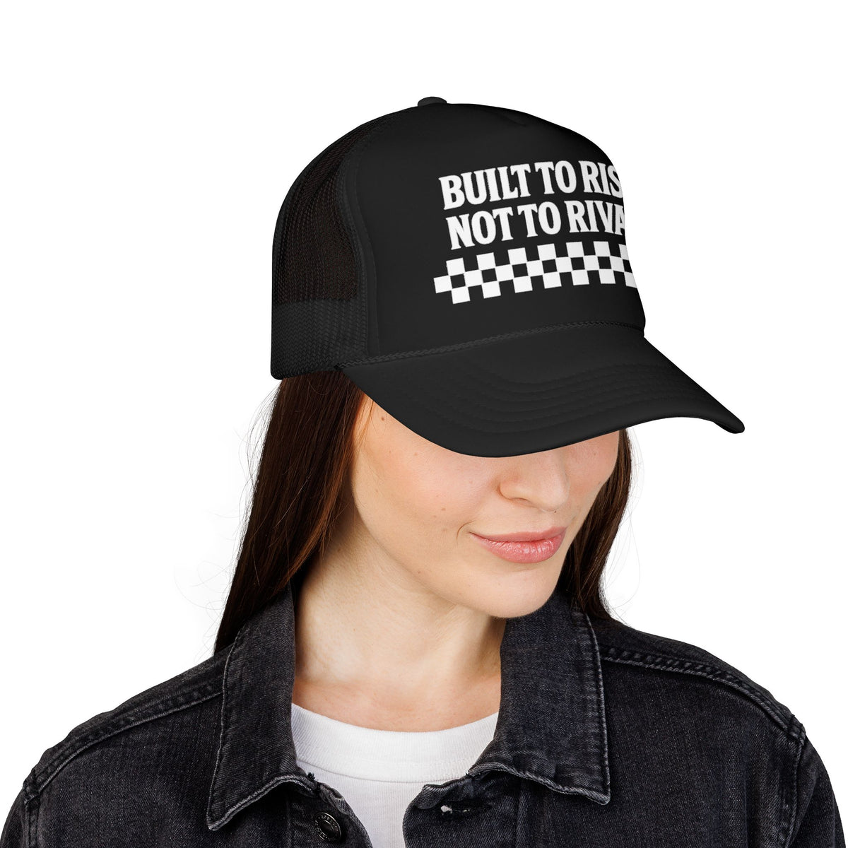 Rise Over Rivalry Foam Trucker Hat