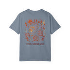 Leo Born, Fire Forged Garment-Dyed T-shirt