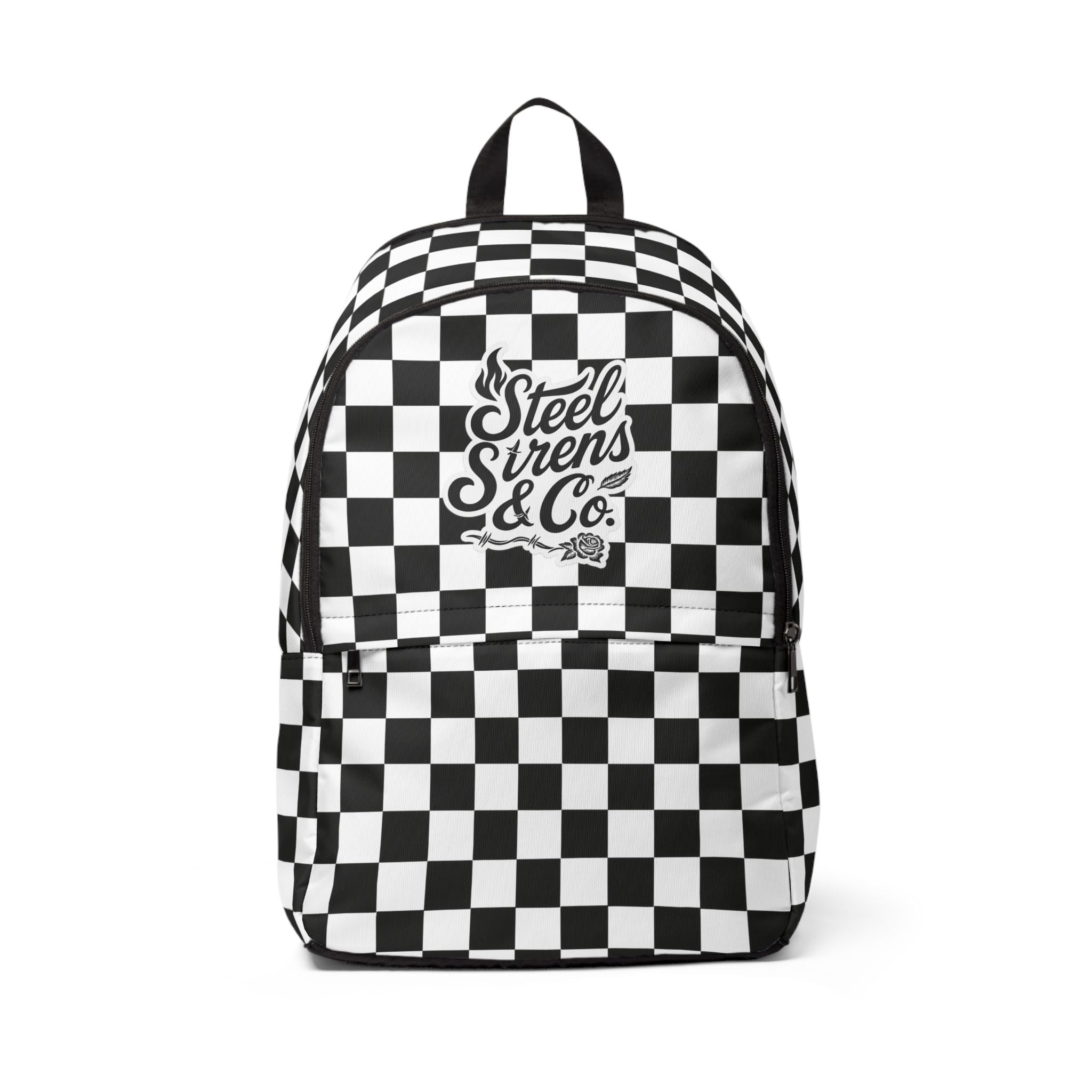 Back to Basics Checkered Back Pack