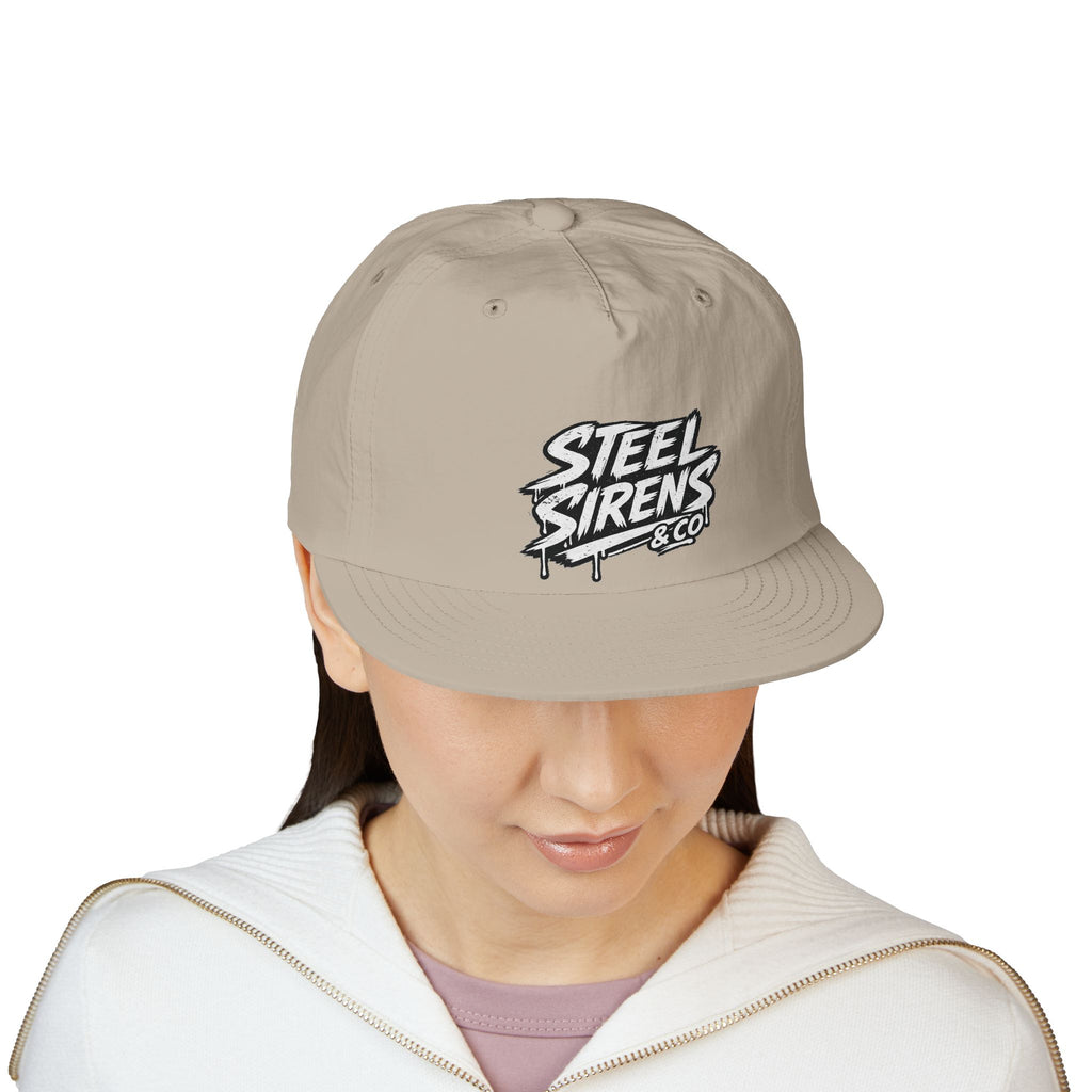 Surf Cap — Steel Sirens Script Logo Hat