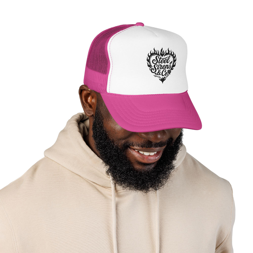 Heart on Fire Foam Trucker Hat