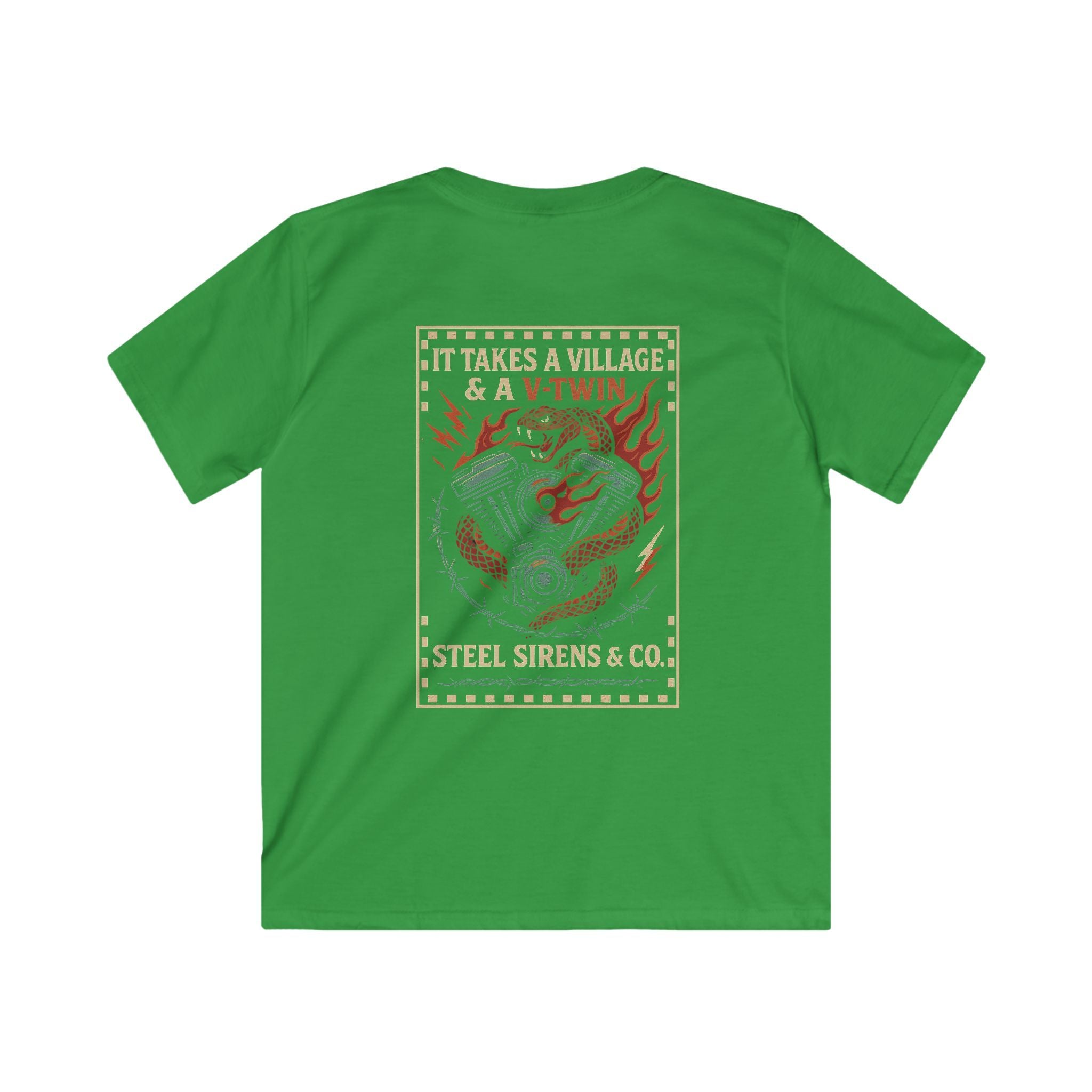 Village & V-Twin - Youth Tee