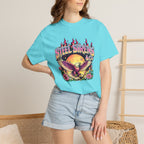 Steel Sirens Graphic T-Shirt — Retro Eagle Sunset Band Tee