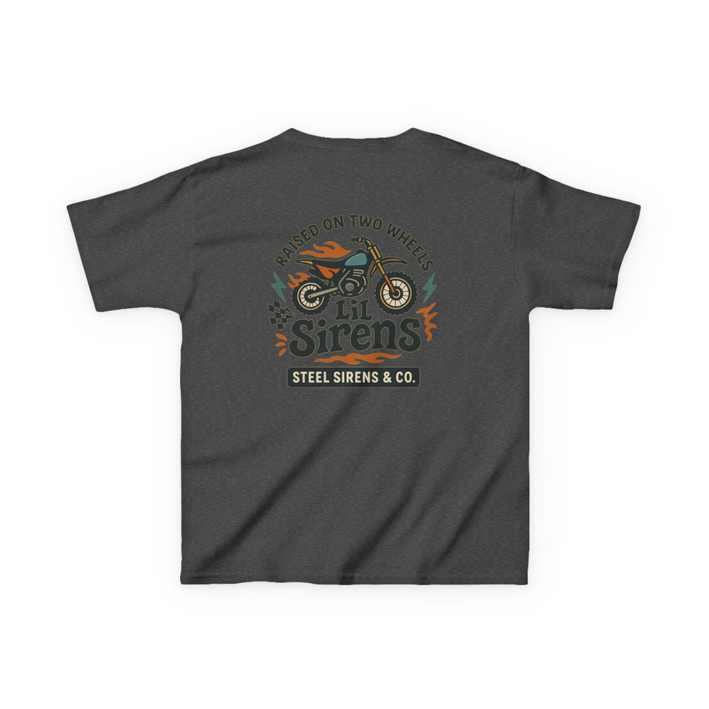 Raised on Two Wheels Youth Tee