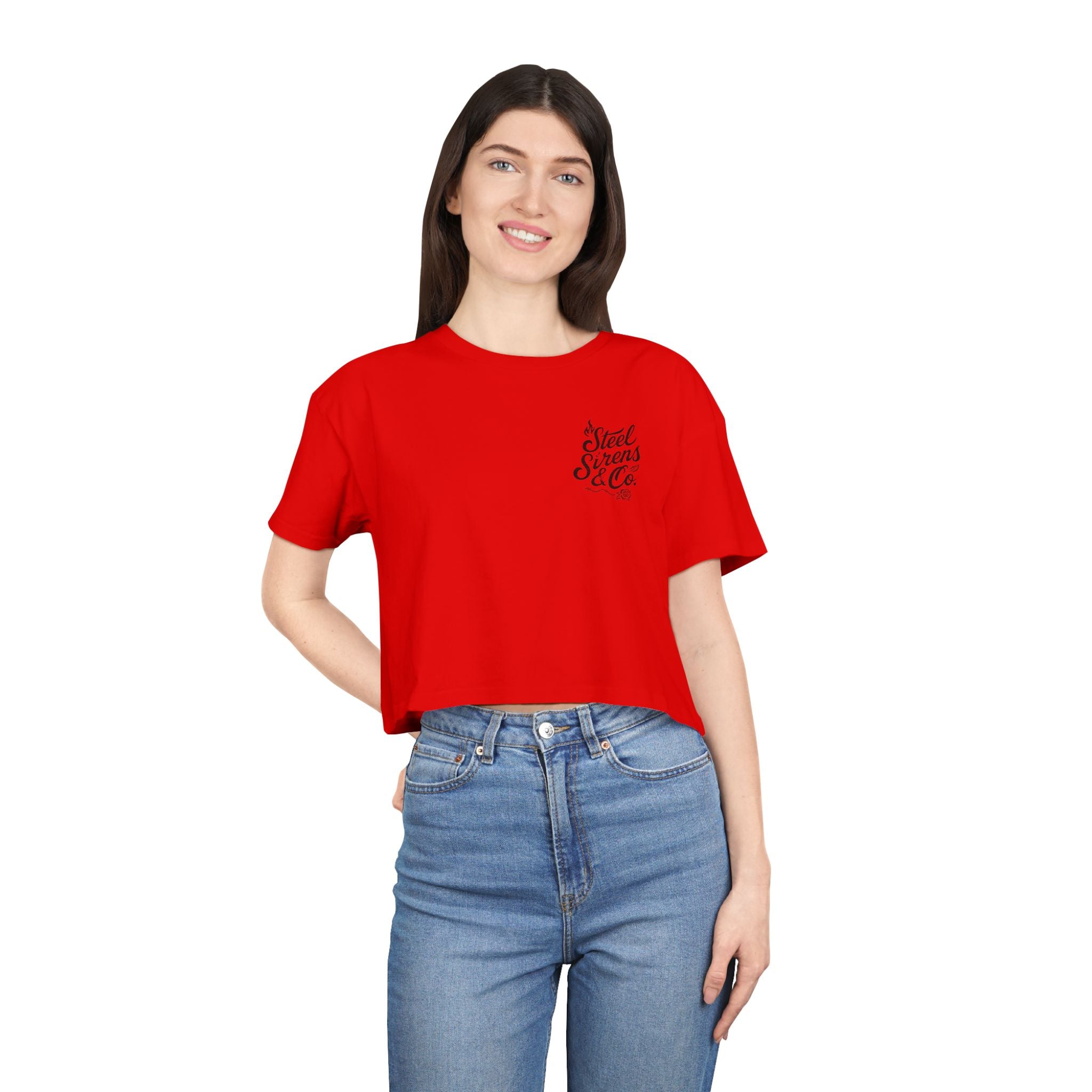 Classic Medusa Cropped Tee