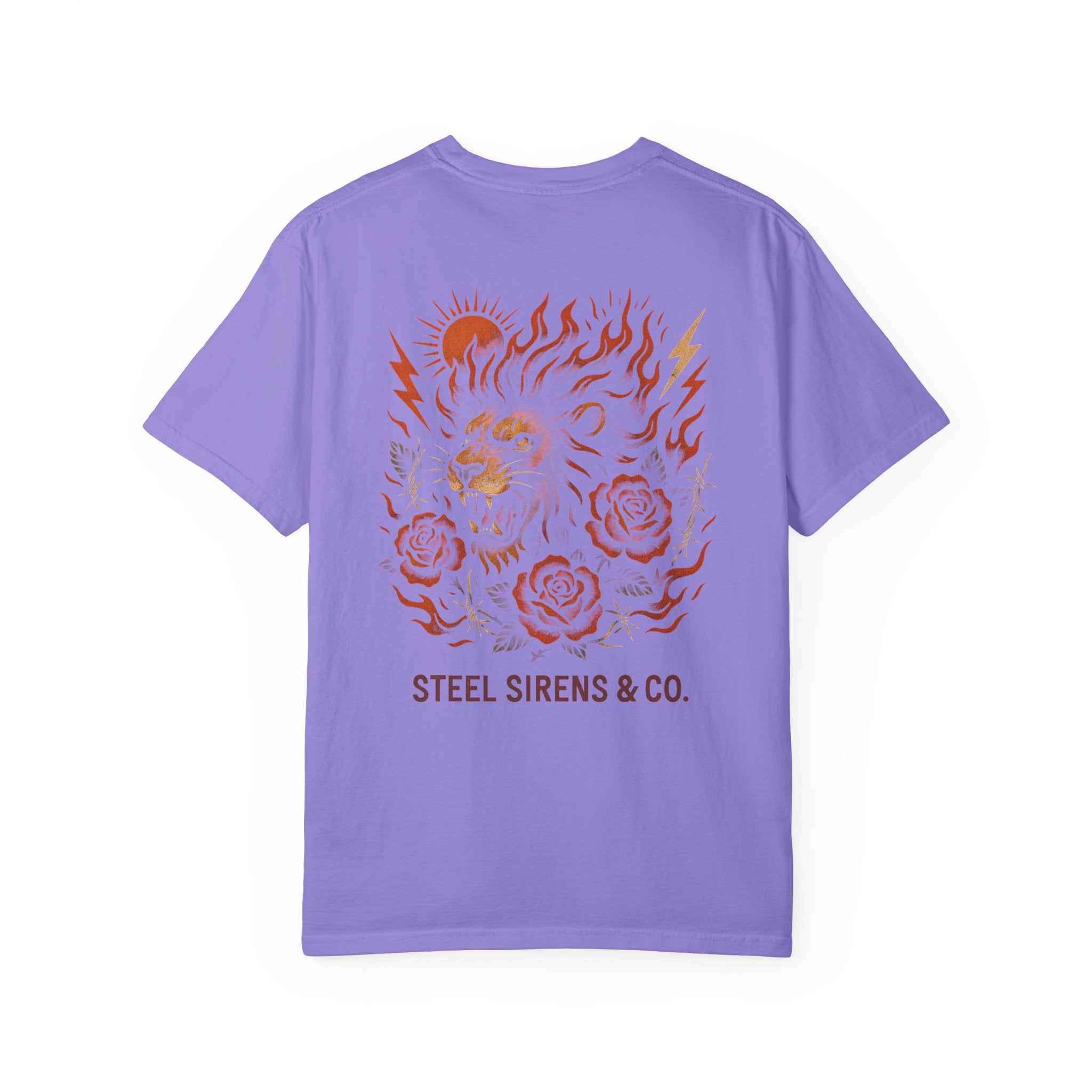 Leo Born, Fire Forged Garment-Dyed T-shirt
