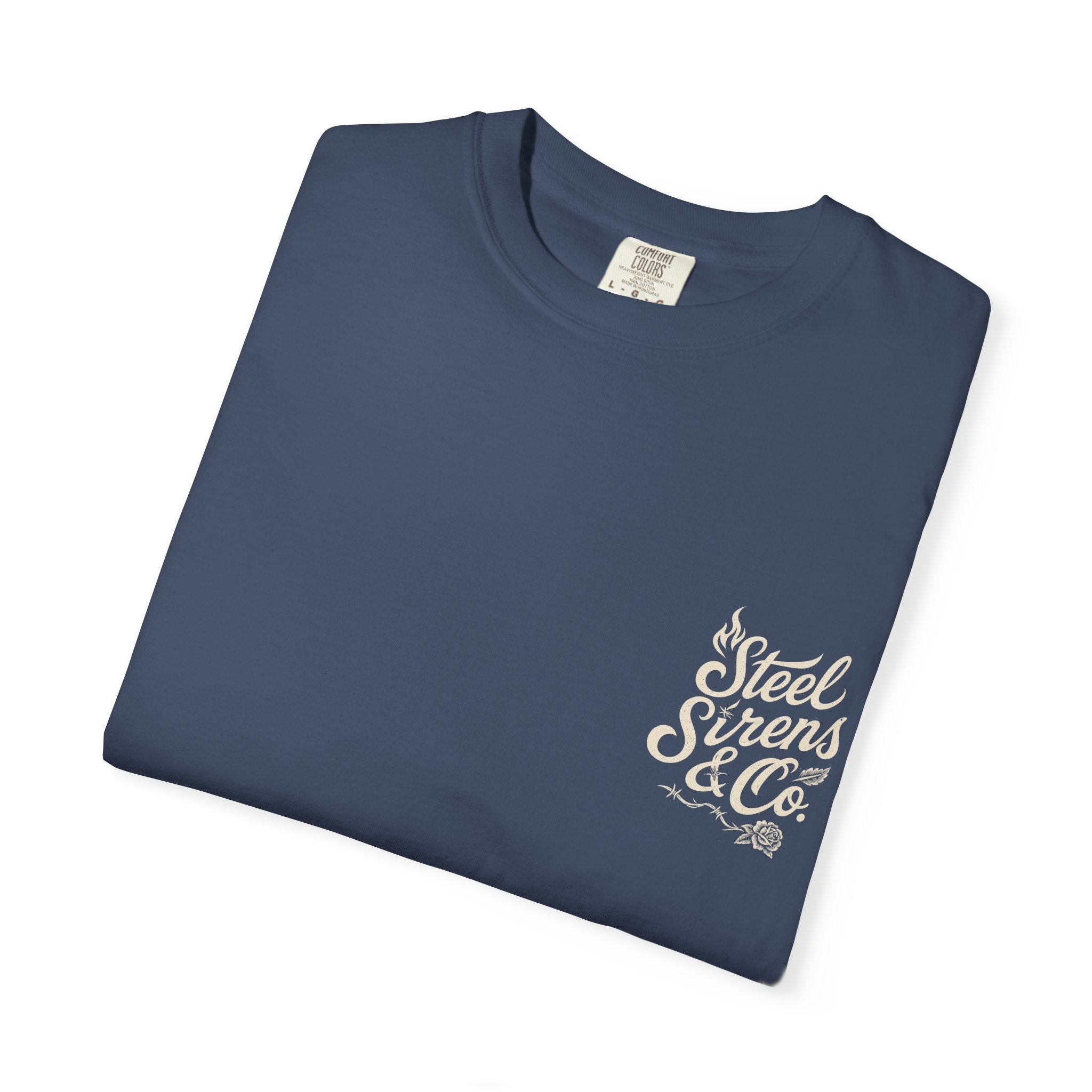 Built to Rise Graphic T-Shirt — Steel Sirens Co. Chest Logo
