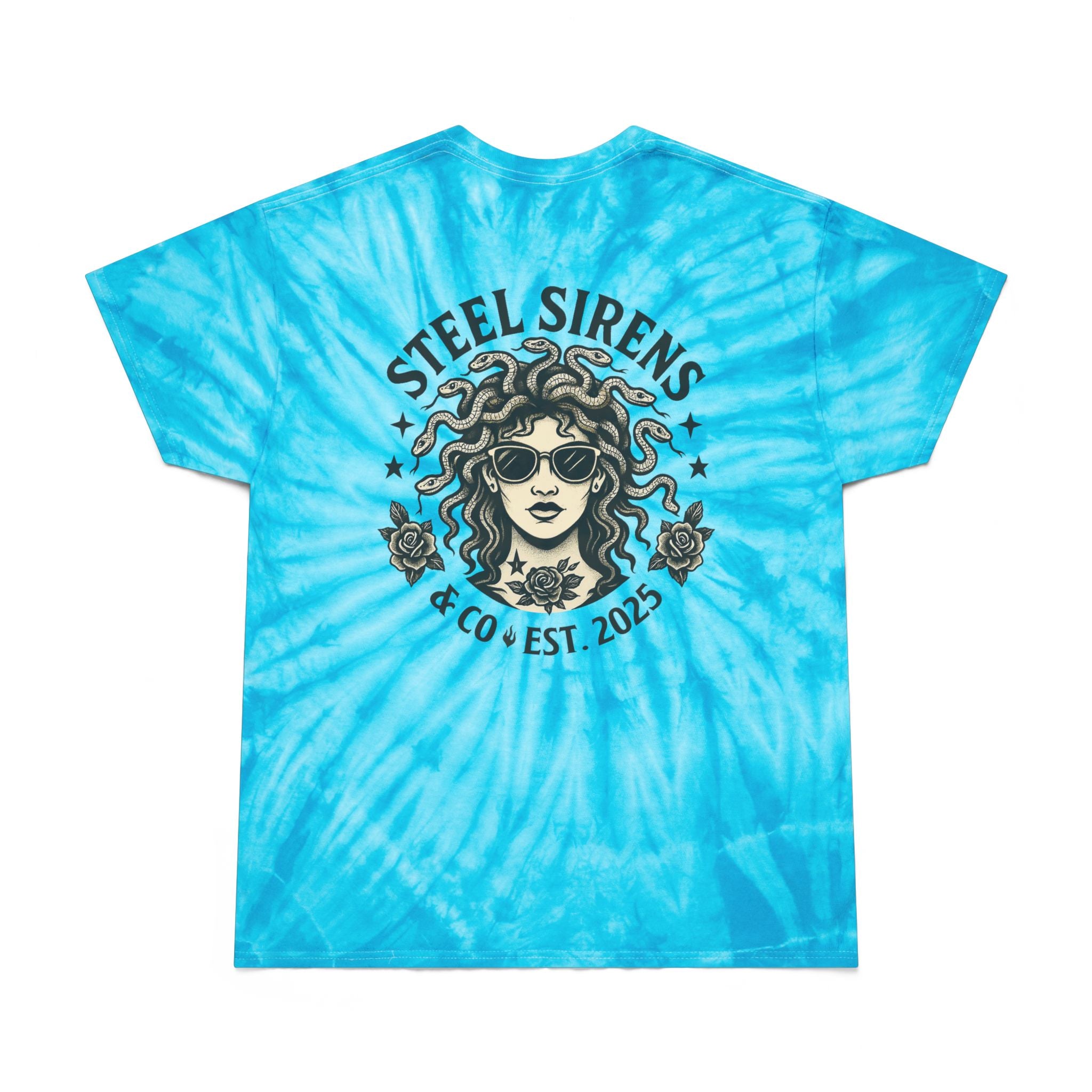 Medusa in a Haze Color Blast Tees