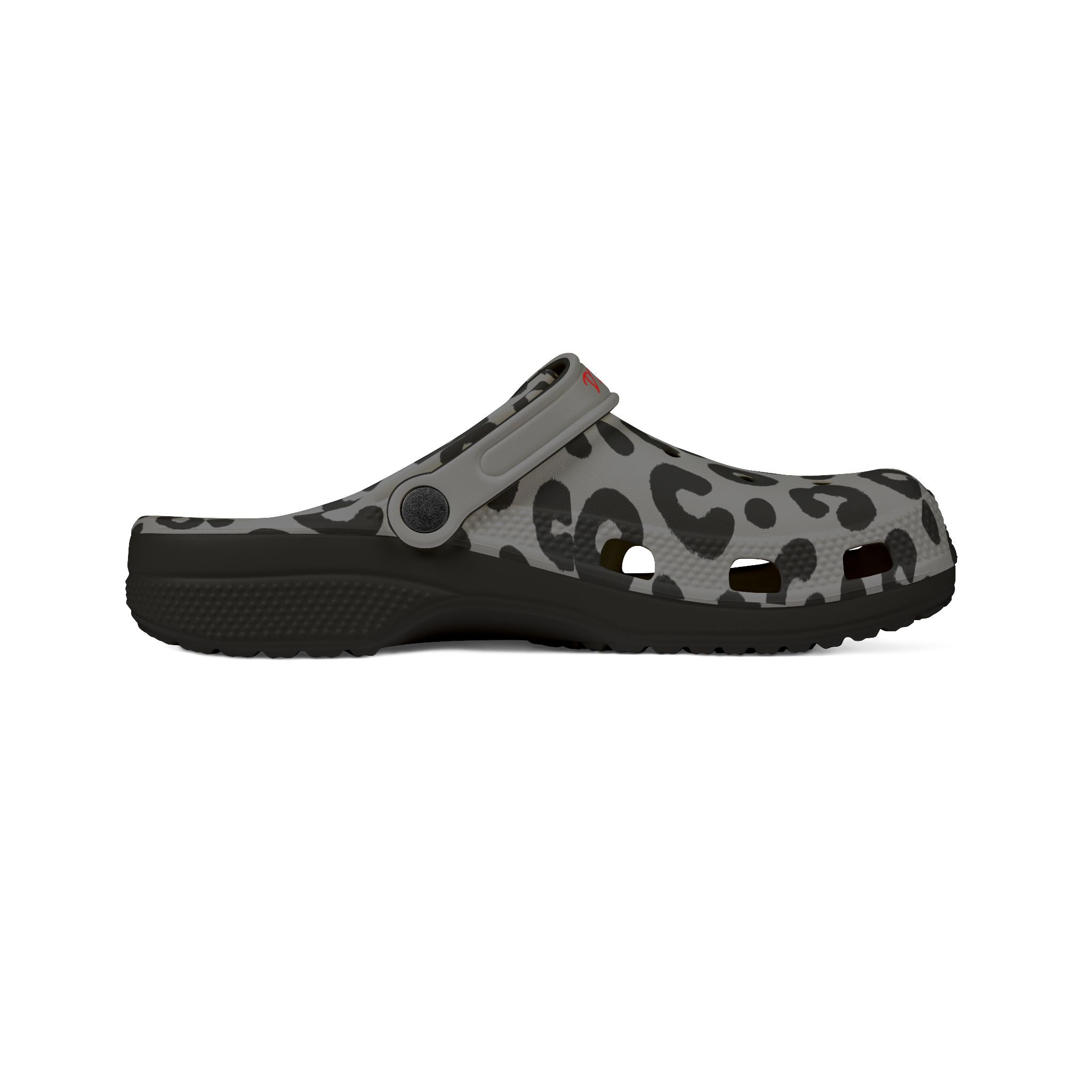 Wild Leopard Print Adult Clogs