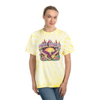 Cyclone Tie-Dye Tee — Sunburst Eagle Graphic