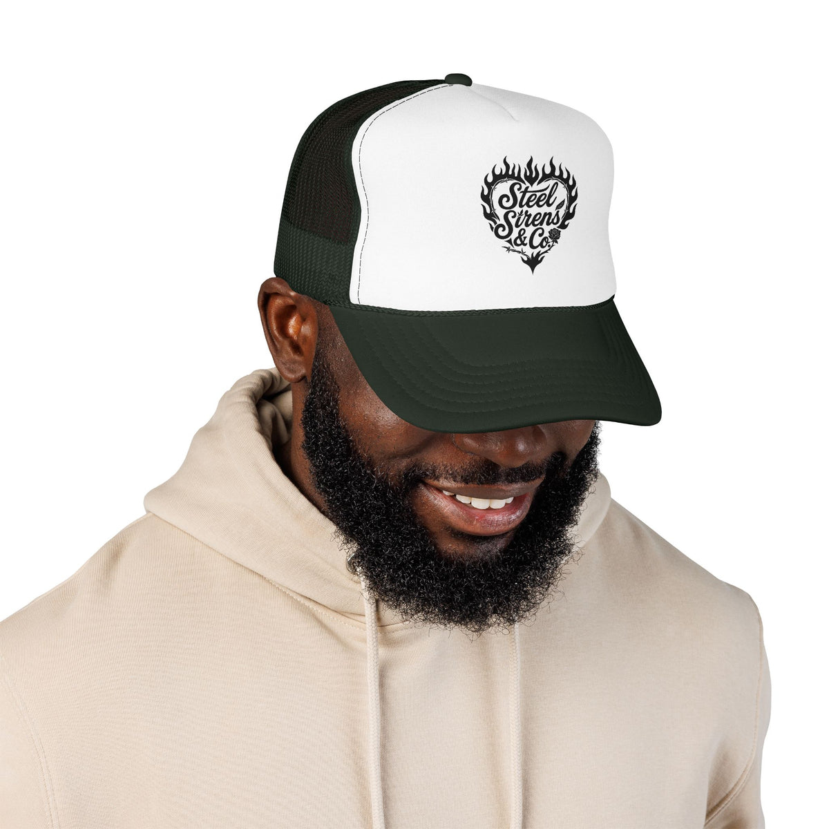 Heart on Fire Foam Trucker Hat