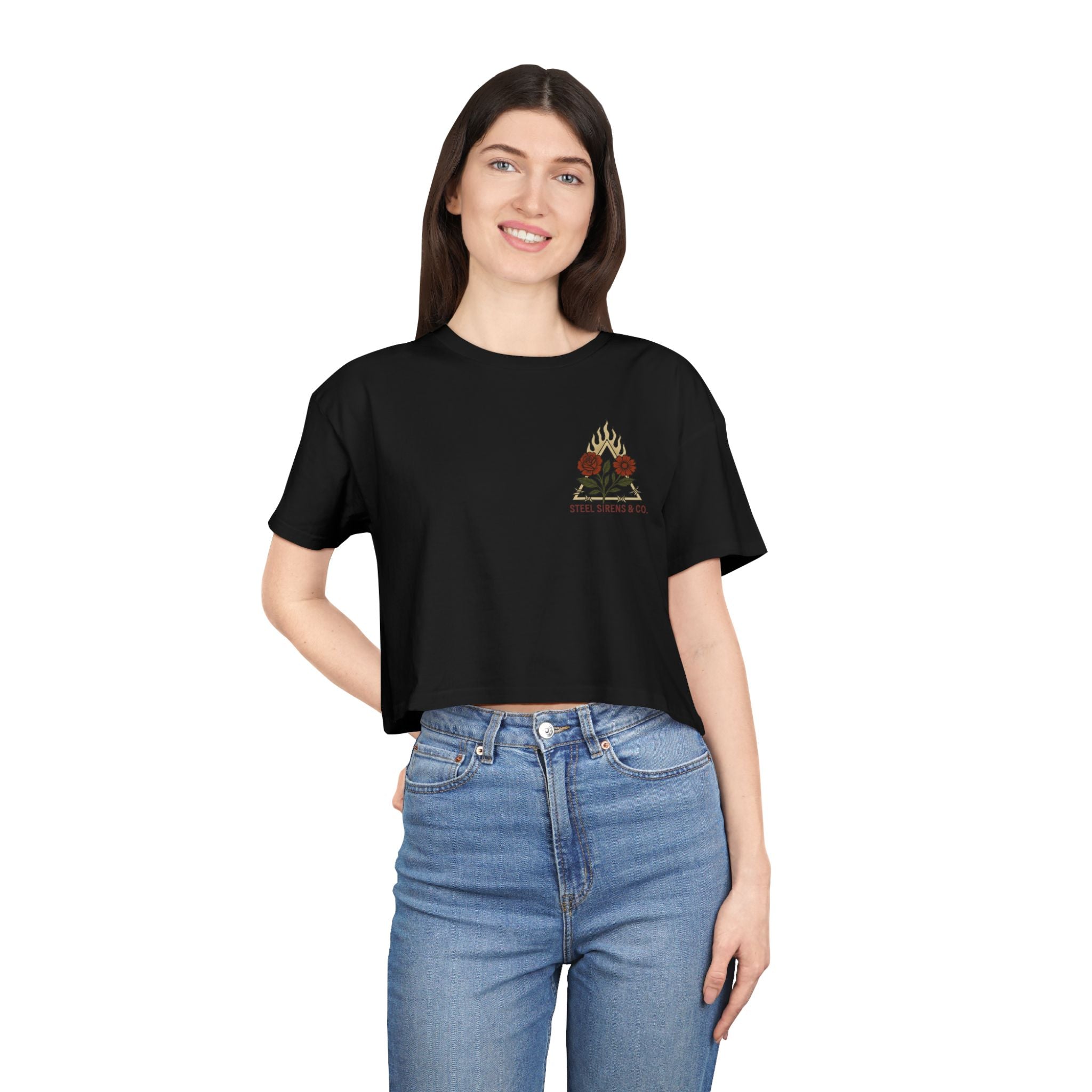 Medusa’s Kiss Cropped Tee