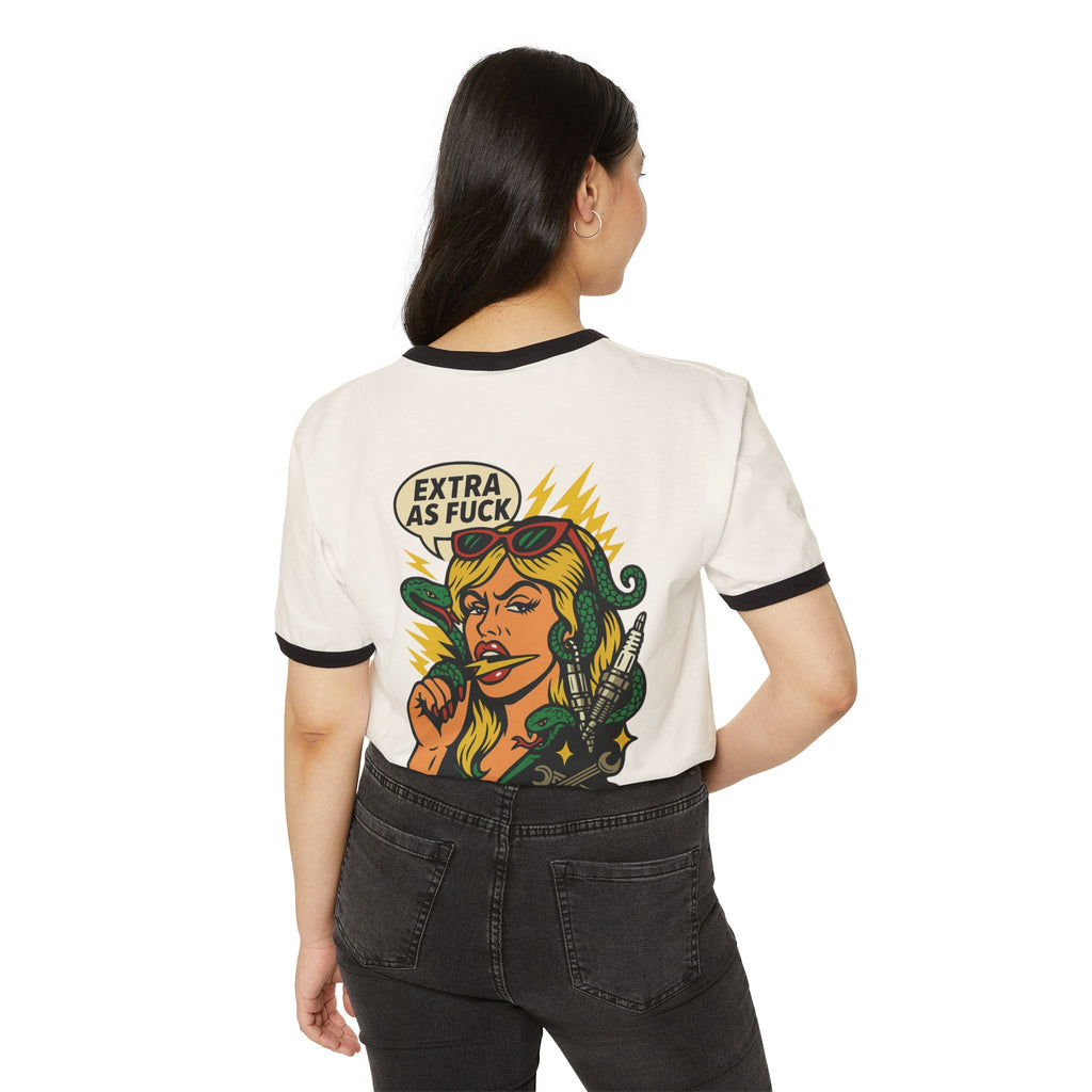 Extra As F*ck Retro Tee